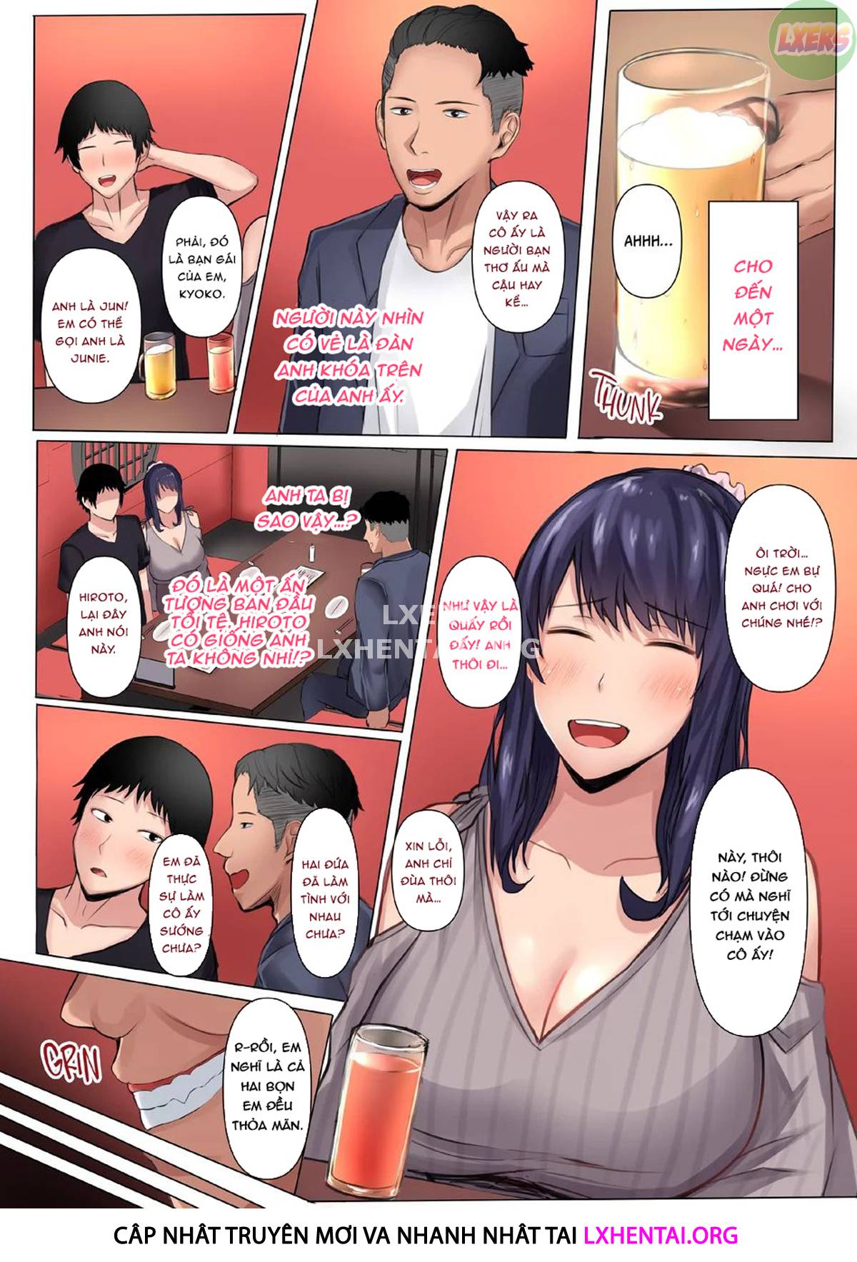 Đọc truyện hentai Người yêu thời thơ ấu của tôi đã bị gài bẫy bởi con cặc khổng lồ của một học sinh lớp trên - Chap 1