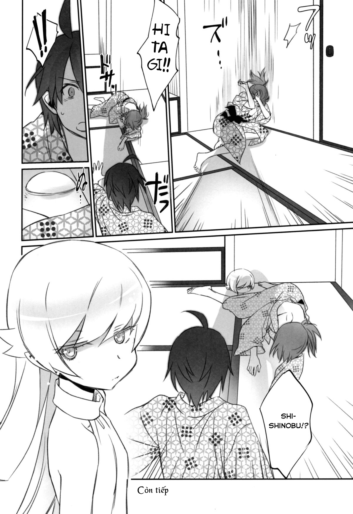 Đọc truyện hentai Hitagi family (Bakemonogatari) - Chap 2