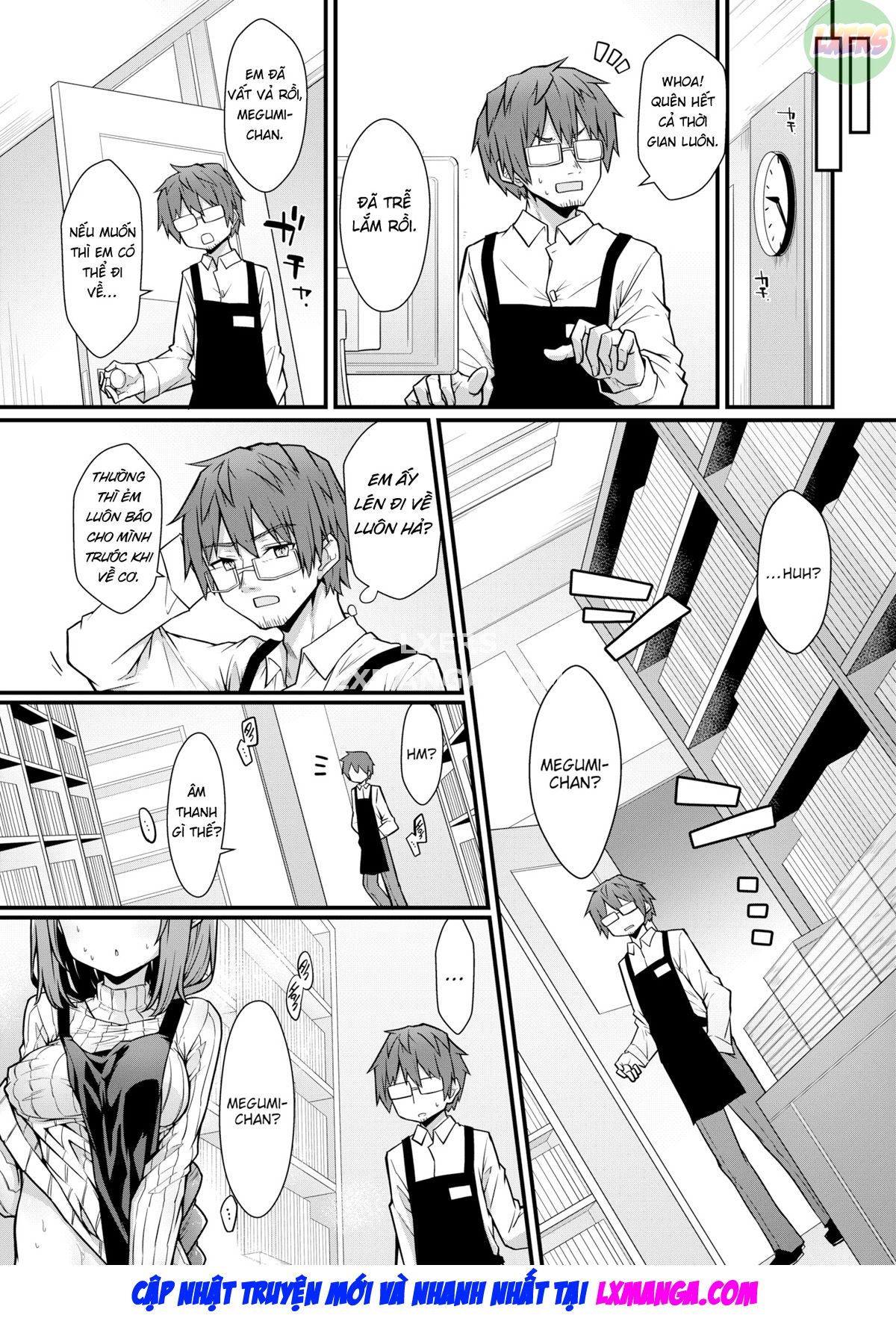 Đọc truyện hentai Bí mật của hiệu sách - Oneshot