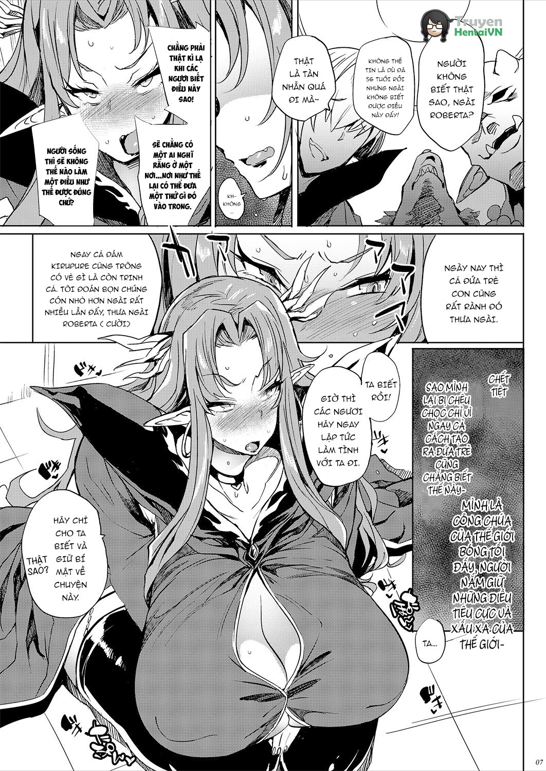 Đọc truyện hentai Sở thích ăn cặc của quái vật 3 đầu - oneshot