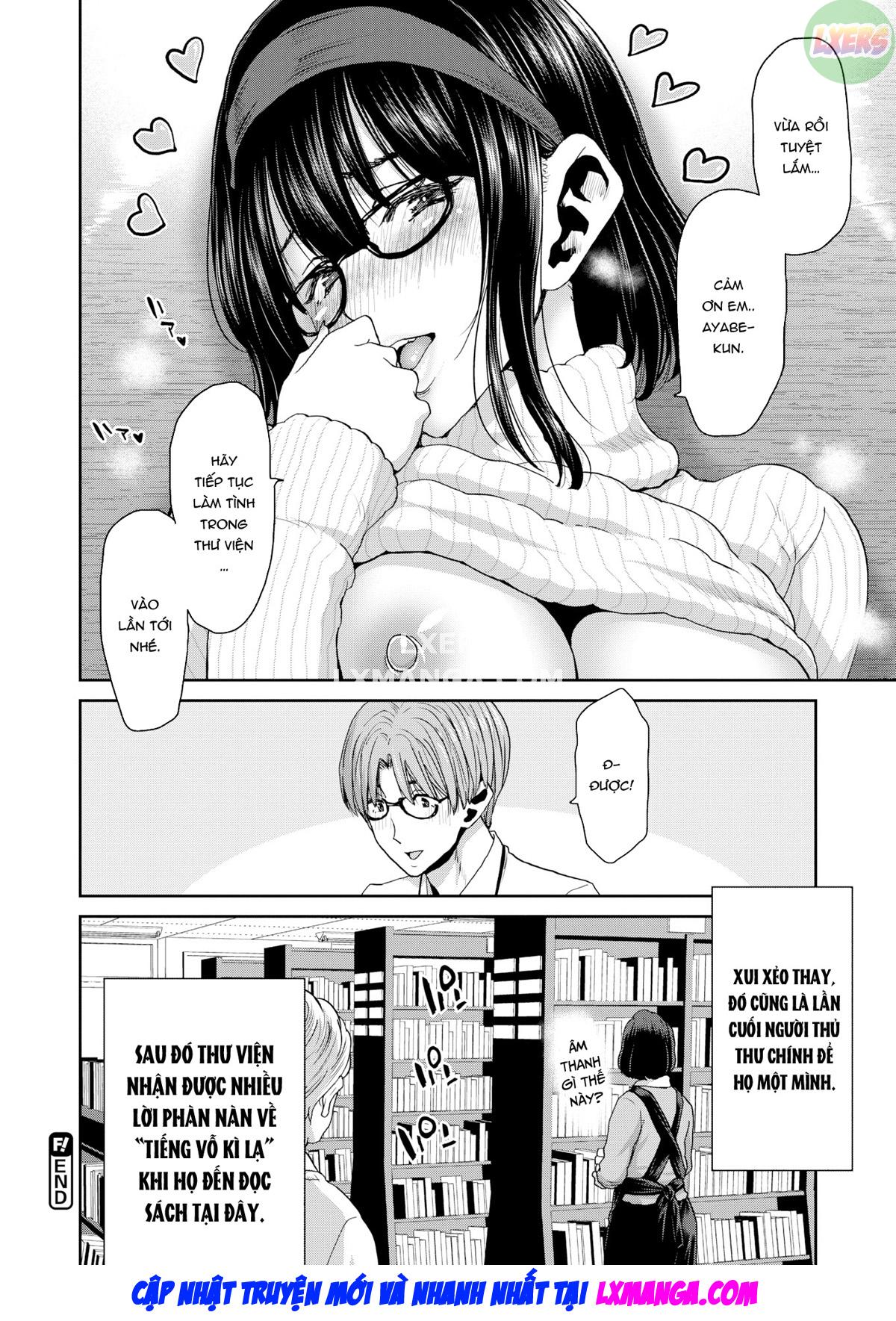 Đọc truyện hentai Biện pháp giải tỏa căng thăng cho phụ nữ - Chap 3 - Librarian Shitani Hikaru (28)