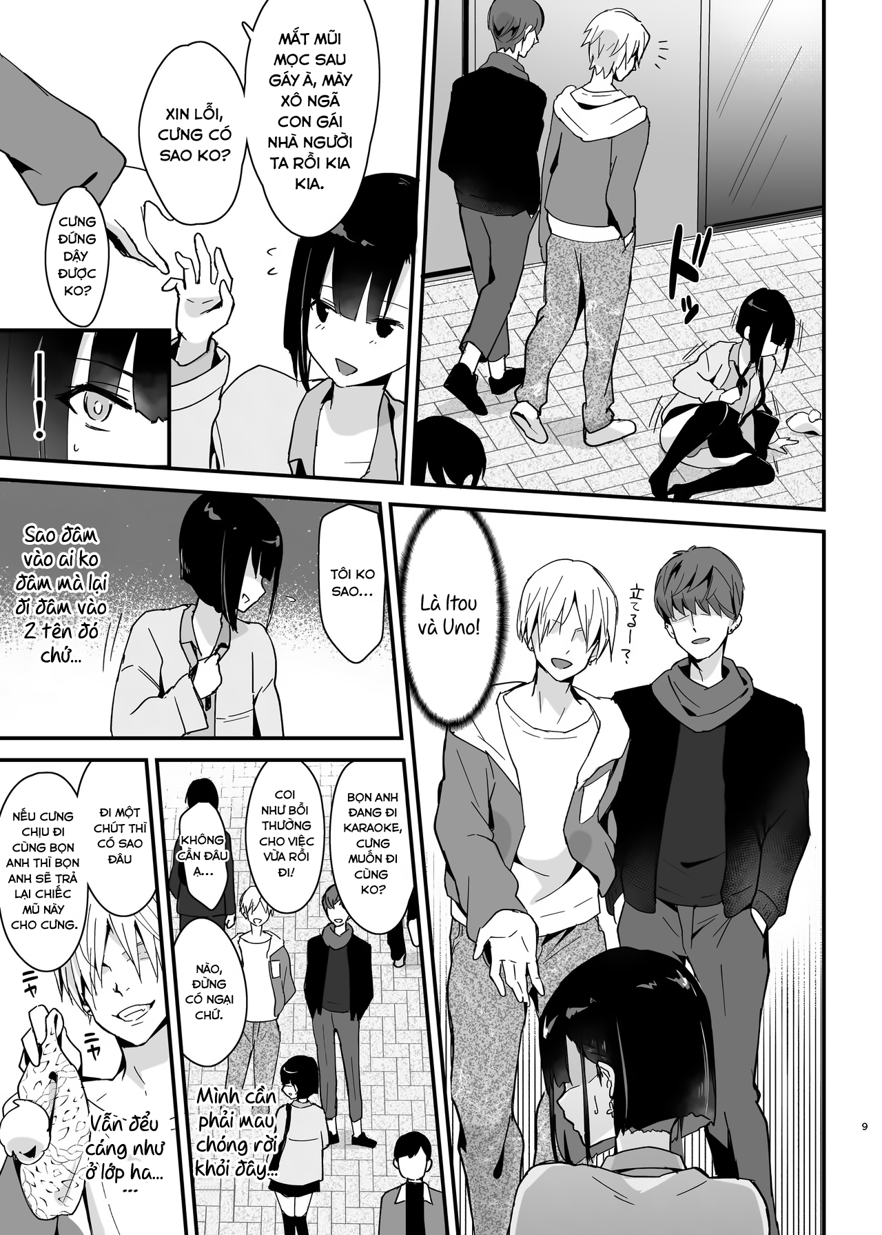 Đọc truyện hentai Iinchou wa Furyou Chinpo ni Otosareru - Oneshot