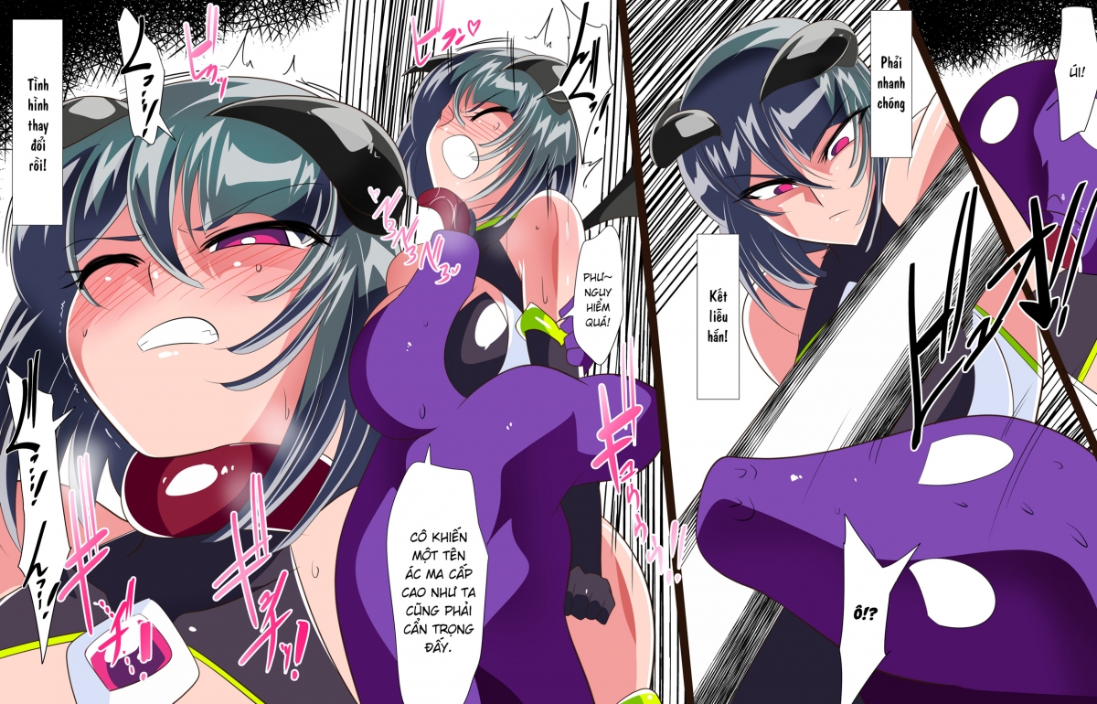 Đọc truyện hentai Heroine Harassment Chaste Taimashi Akina 4 - Oneshot