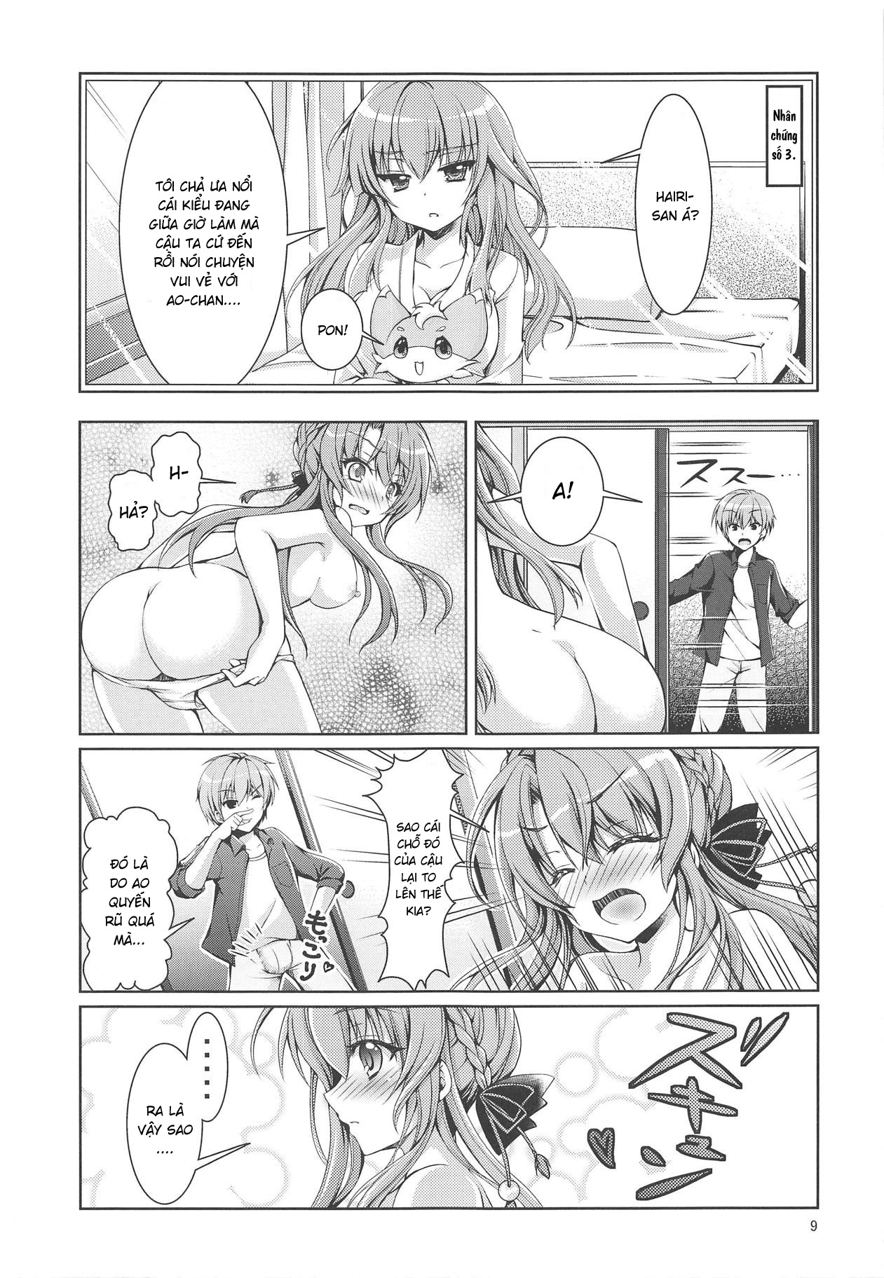 Đọc truyện hentai Quái vật mùa hè (Summer Pockets) - Oneshot