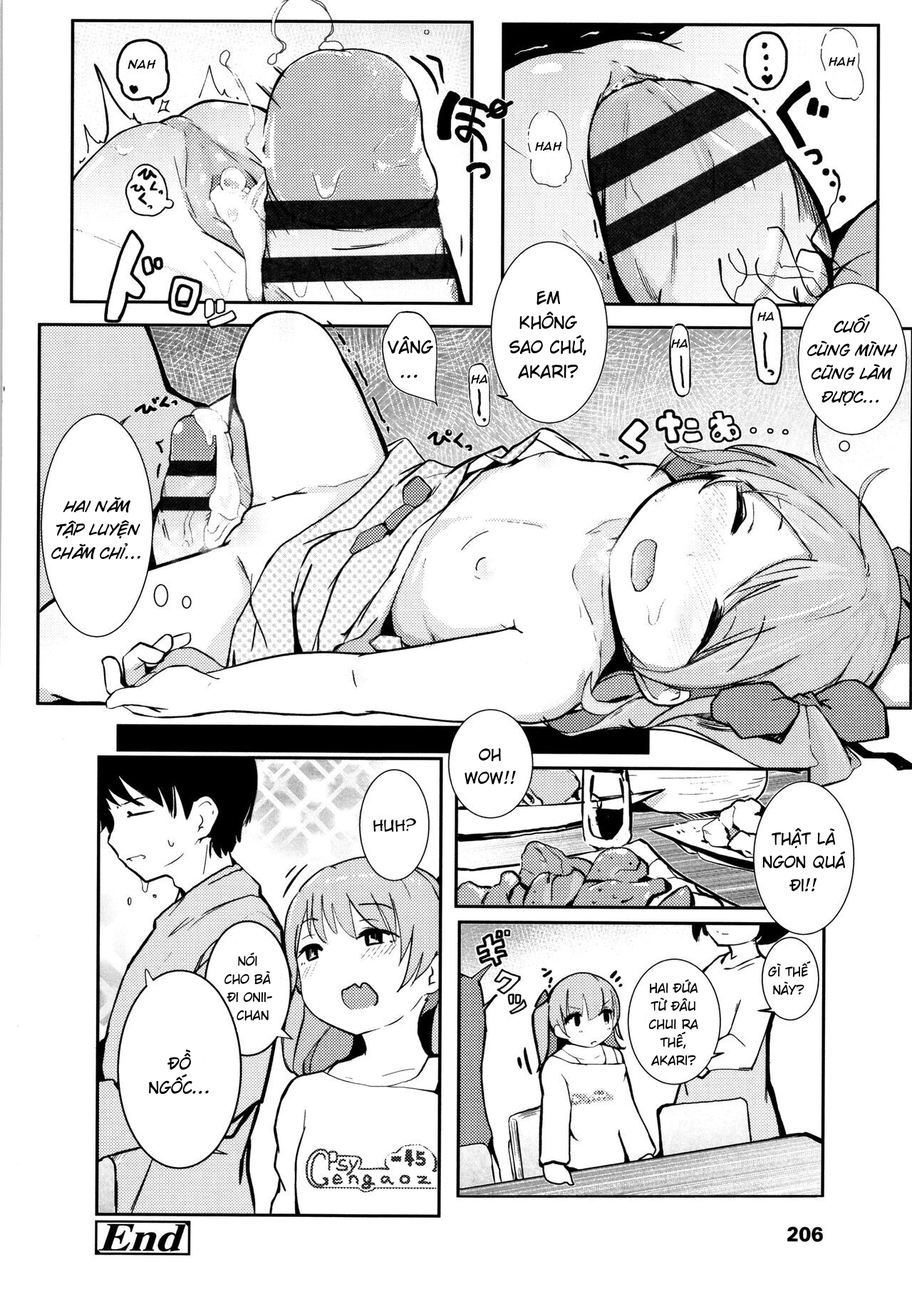 Đọc truyện hentai Thử thách Akari - Oneshot