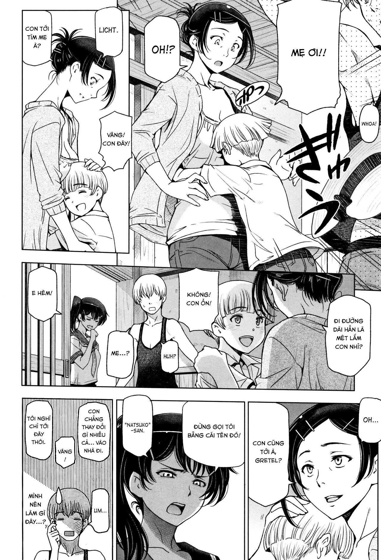 Đọc truyện hentai Natsu-jiru ~Ase ni Mamirete Gucchagucha - Chap 2