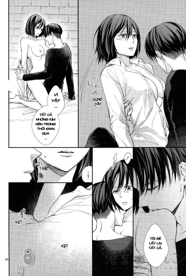 Đọc truyện hentai Ánh sáng phía bên kia (Shingeki no Kyojin) - Oneshot