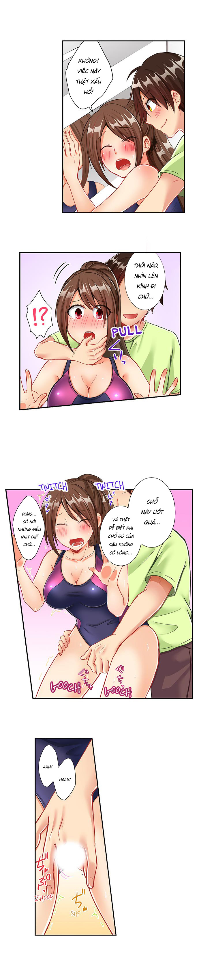 Đọc truyện hentai 80% Các cô gái ở câu lạc bộ bơi lội không có lông - Ch. 8