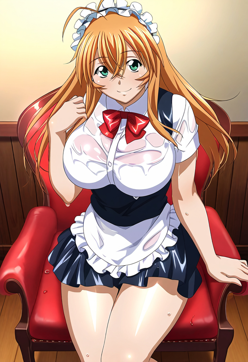 Đọc truyện hentai Tuyển tập Albums Art hentai - Chap 268 - Sonsaku (Ikki Tousen) AI illustration maid outfit