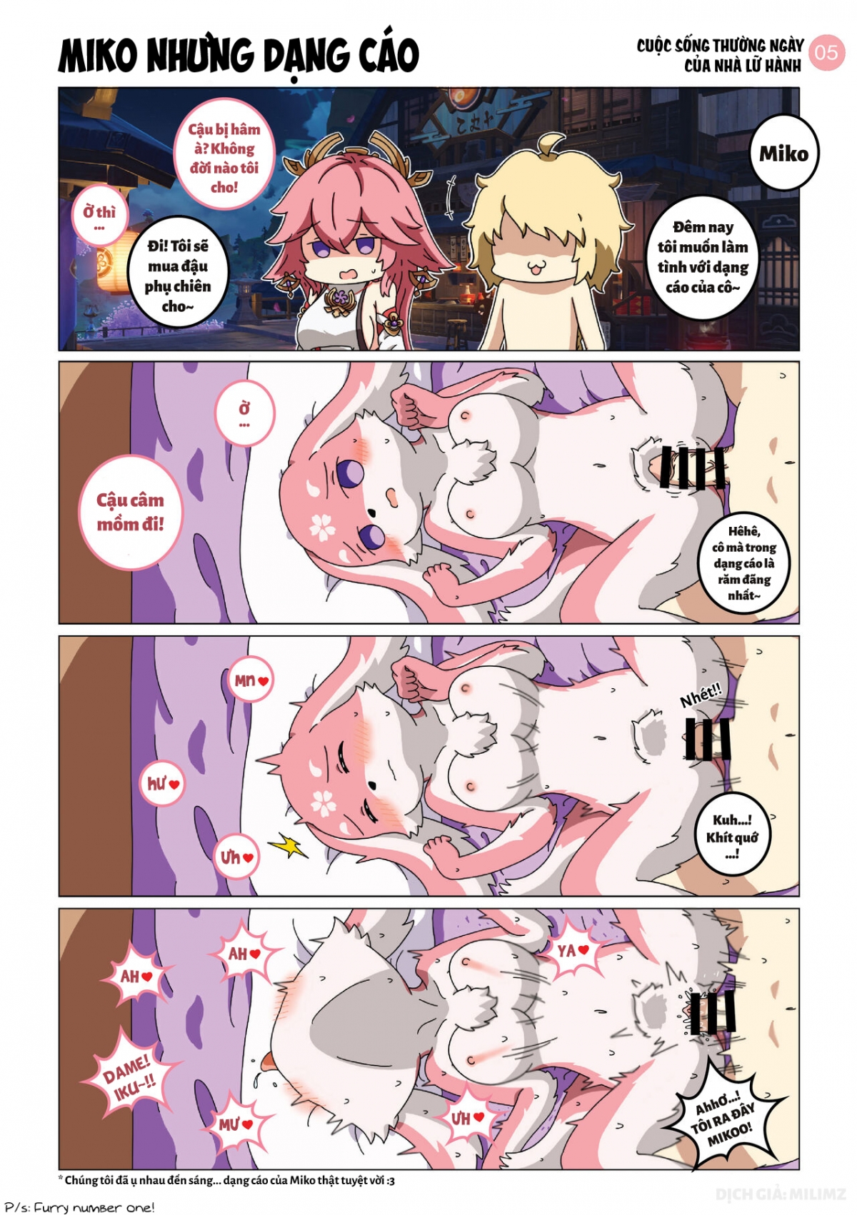 Đọc truyện hentai Cuộc sống thường ngày của Nhà Lữ Hành - Phần 1