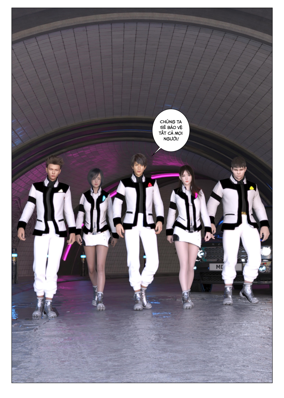 Đọc truyện hentai Biệt đội siêu anh hùng cùng gái xinh - Chap 2