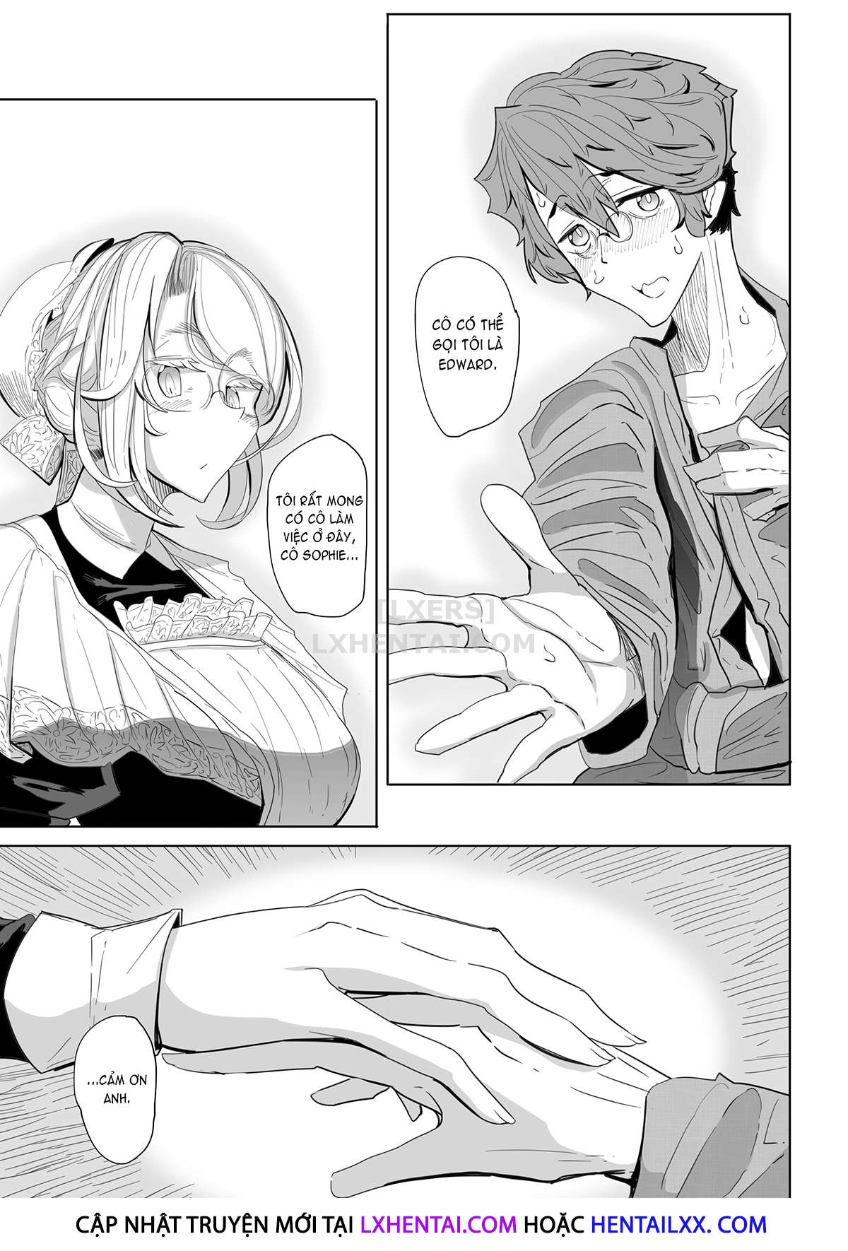 Đọc truyện hentai Shinshi Tsuki Maid no Sophie-san - Chap 1