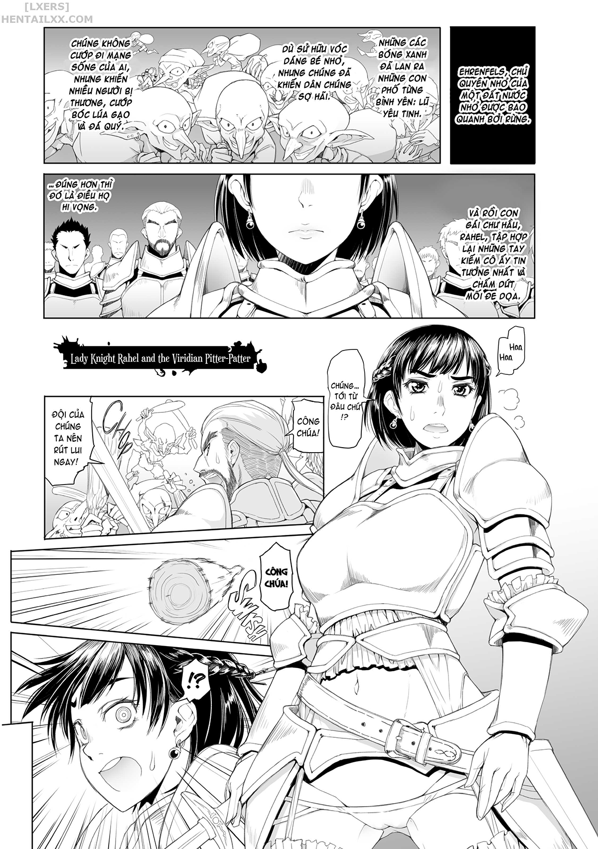 Đọc truyện hentai Maidens of Steel - Chap 7 - Lady Knight Rahel and the Viridian Pitter-Patter