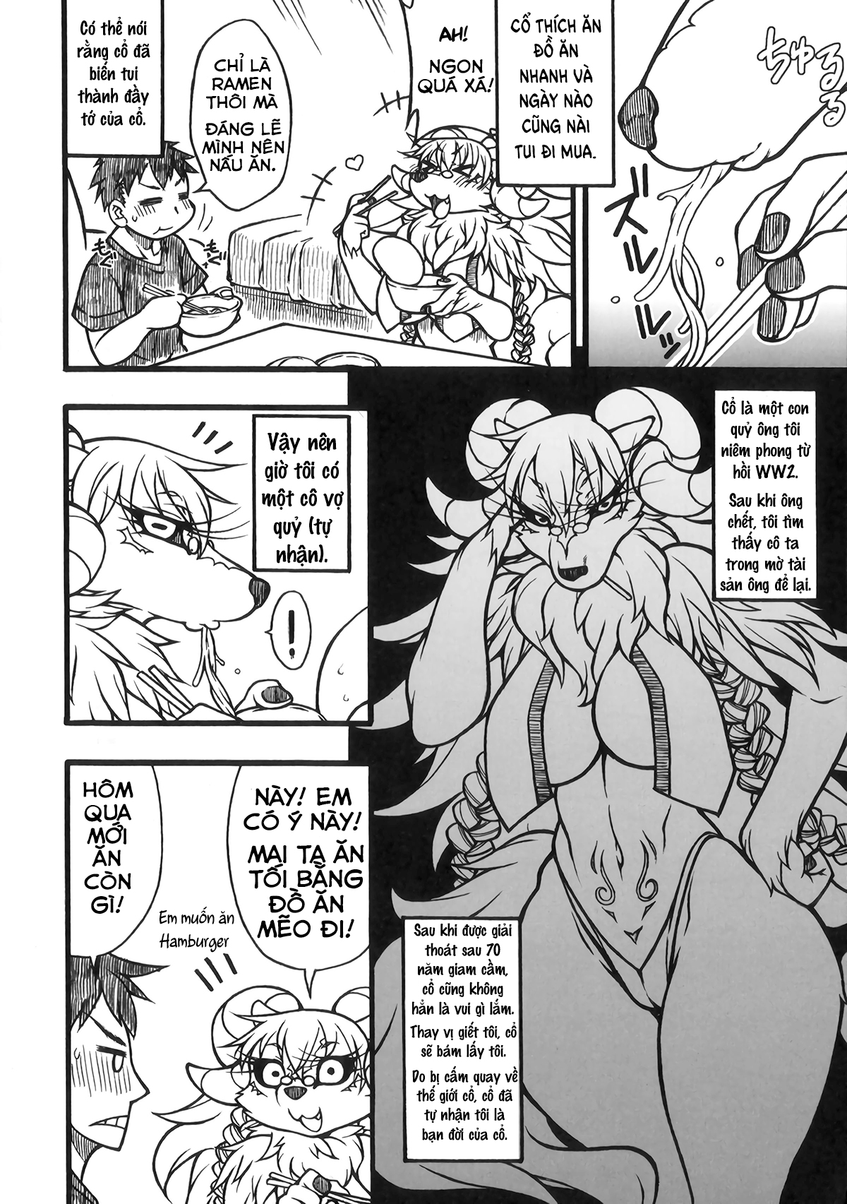 Đọc truyện hentai Vợ quỷ - Oneshot