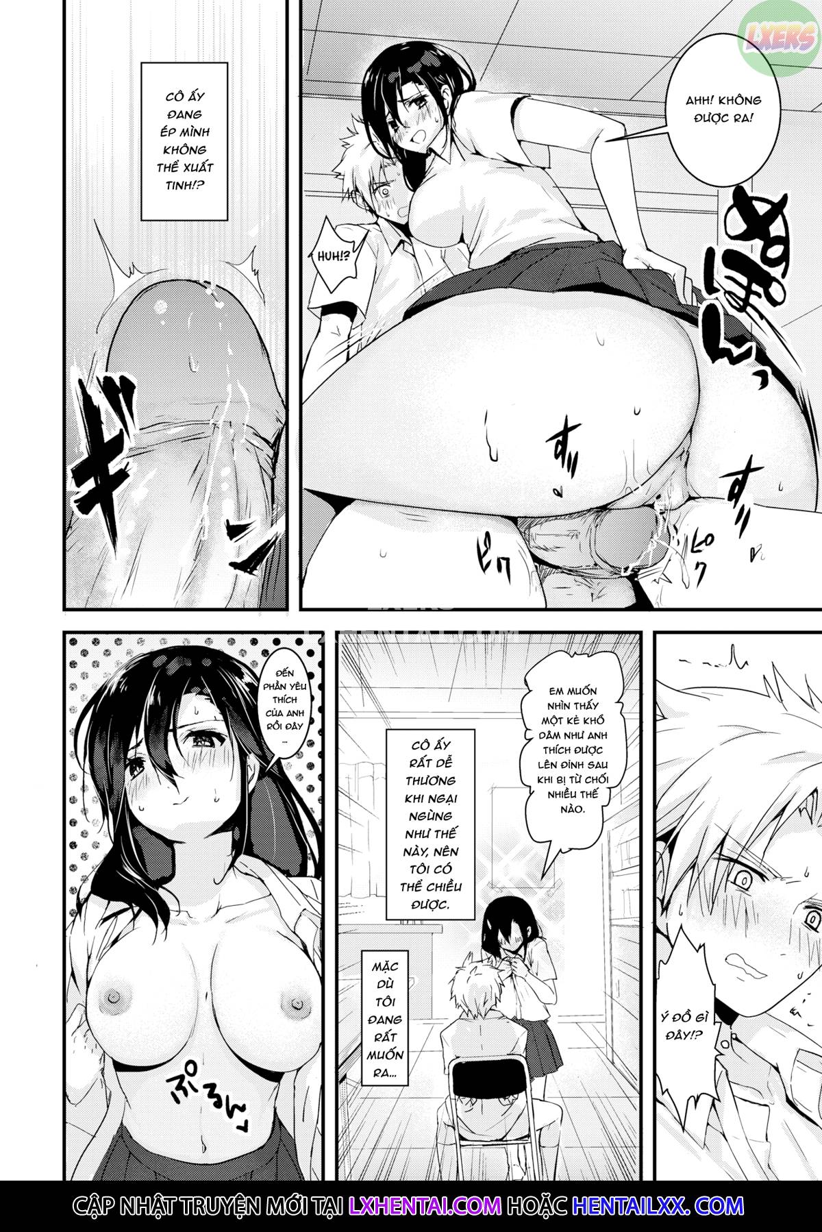 Đọc truyện hentai Cuộc huẩn luyện bí mật của Hội trưởng hội học sinh - Oneshot
