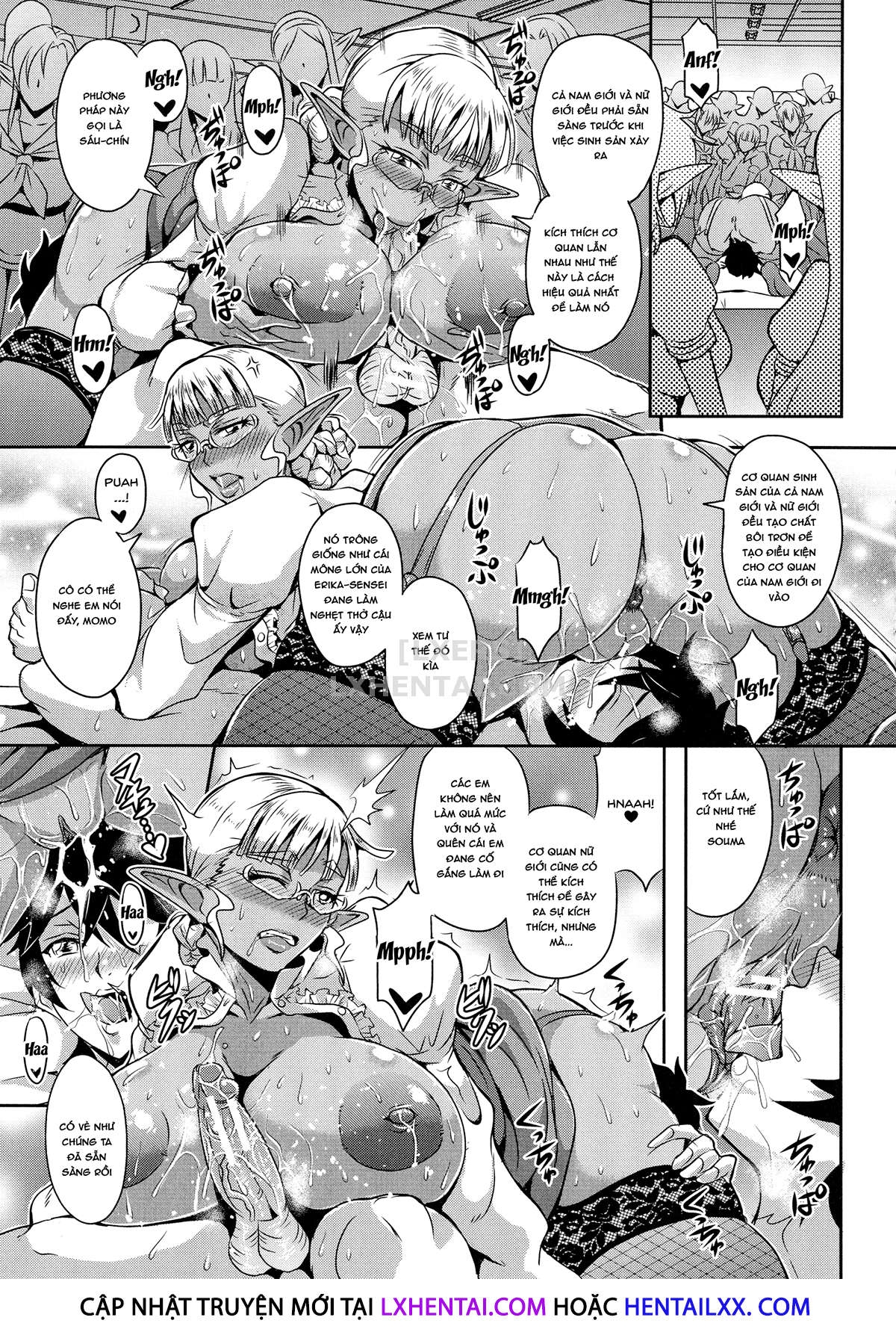 Đọc truyện hentai Elf Harem Story - Chap 3