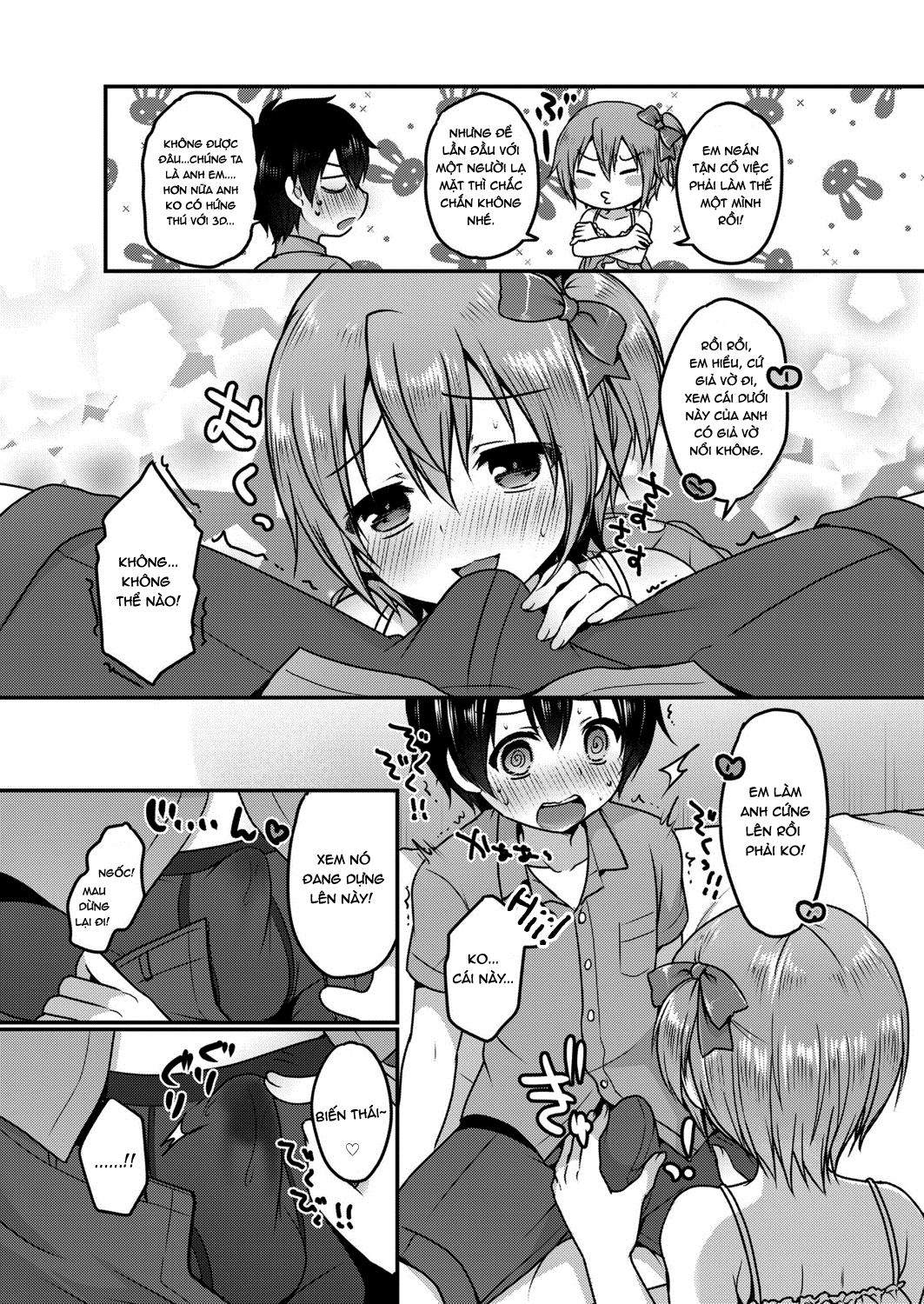 Đọc truyện hentai Anh em cùng một hang à? - Oneshot