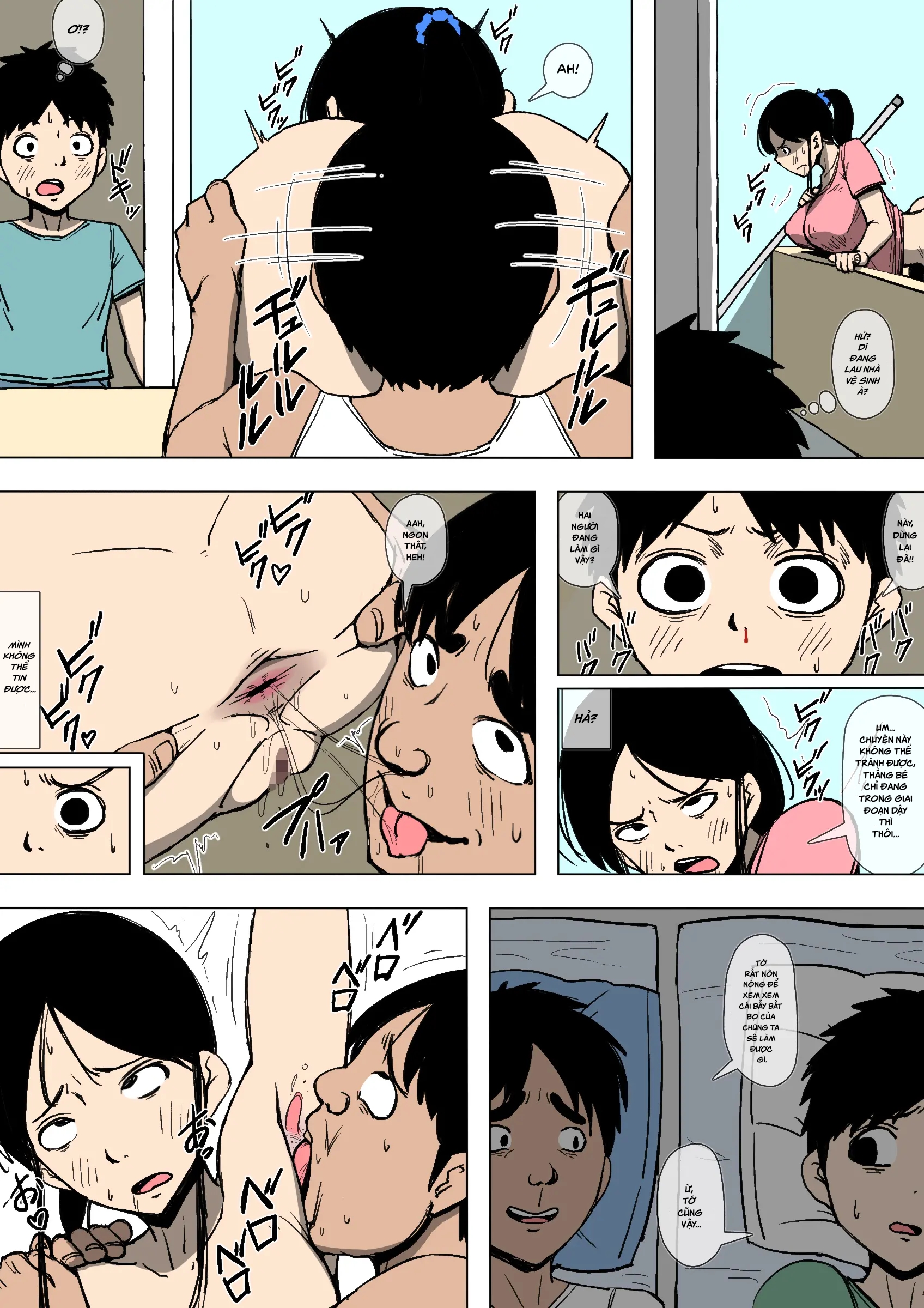 Đọc truyện hentai Họ làm tình với dì tôi - Oneshot