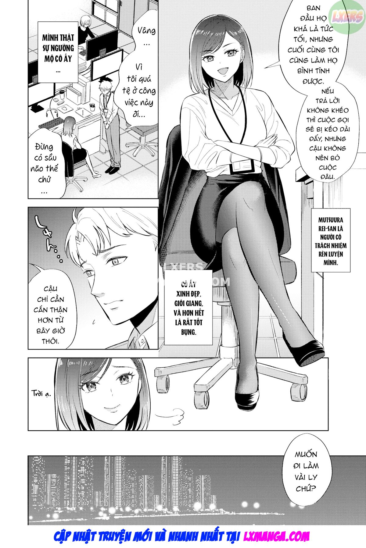 Đọc truyện hentai Xin hãy huấn luyện tôi, Mutsuura-san! - Oneshot