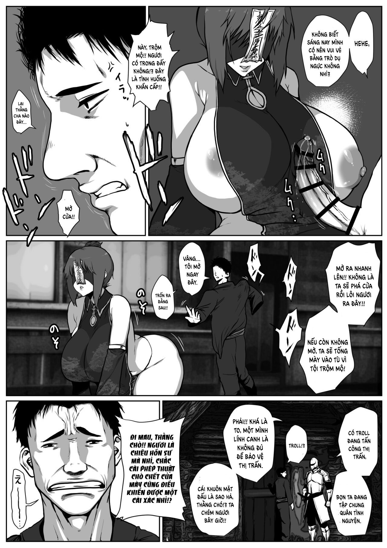 Đọc truyện hentai Mặc dù tôi được tái sinh ở một thế giới khác nhưng tôi là một pháp sư chiêu hồn - CHỊT CƯƠNG THI PHẦN 2