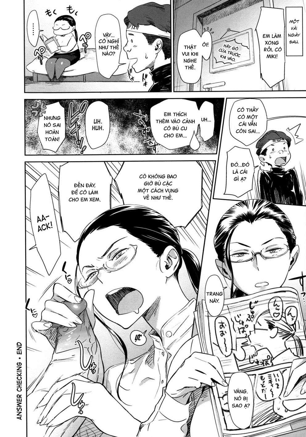 Đọc truyện hentai Answer Checking - Oneshot