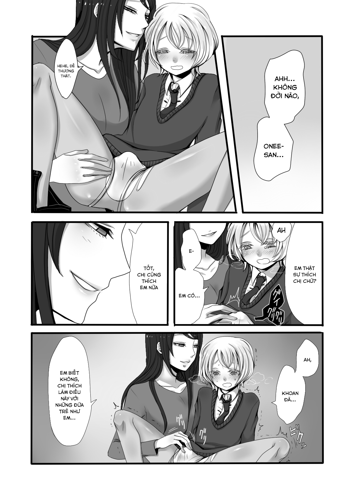 Đọc truyện hentai Futanari Onee-san to Shota - Oneshot