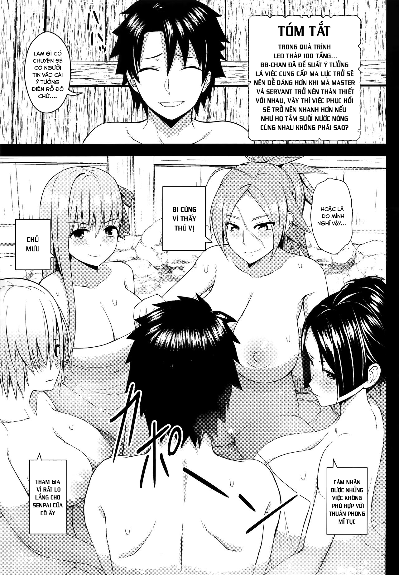 Đọc truyện hentai This Hot Spring is Made of Infinite Thickness (Fate Grand Order) - Oneshot