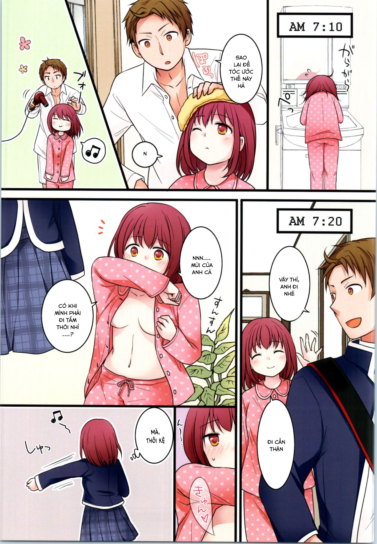 Đọc truyện hentai TS Shite Onitatchi no Seiyokushori Kakari ni natta tachi no toaru Ichinichi - Oneshot