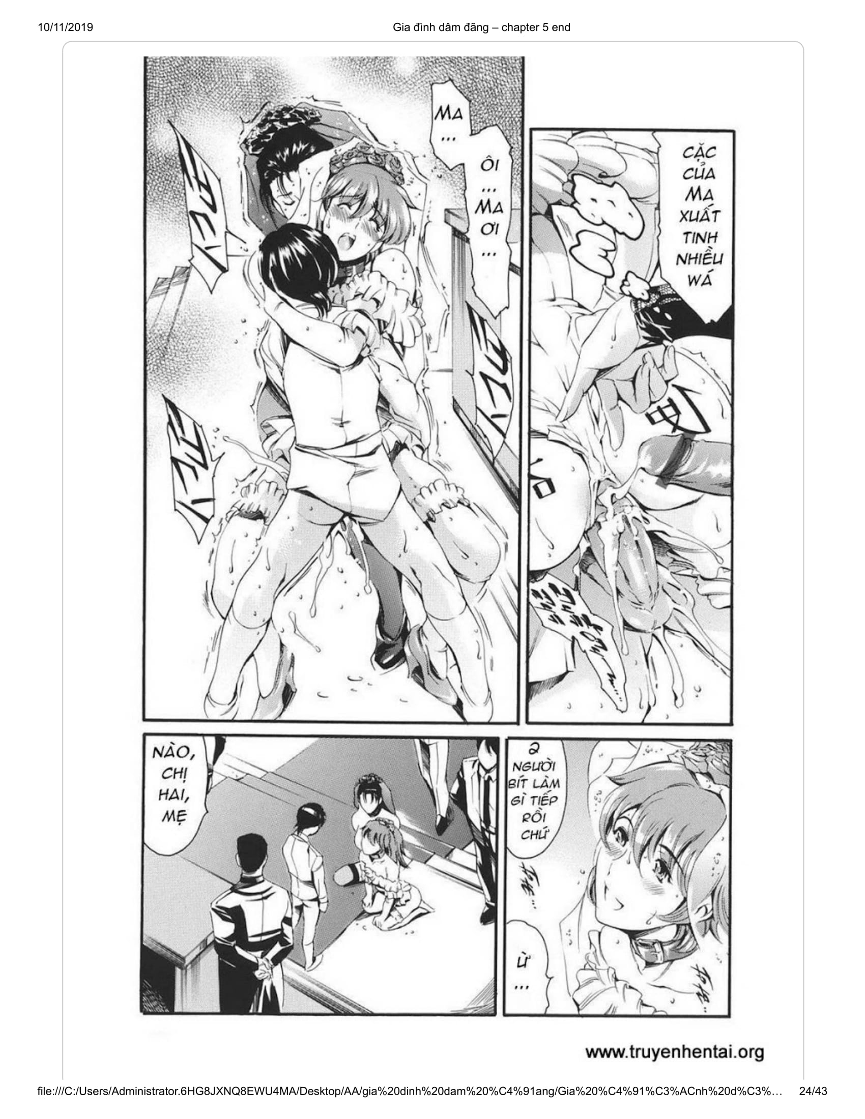 Đọc truyện hentai Katei no Jijou - Chap 8 - END