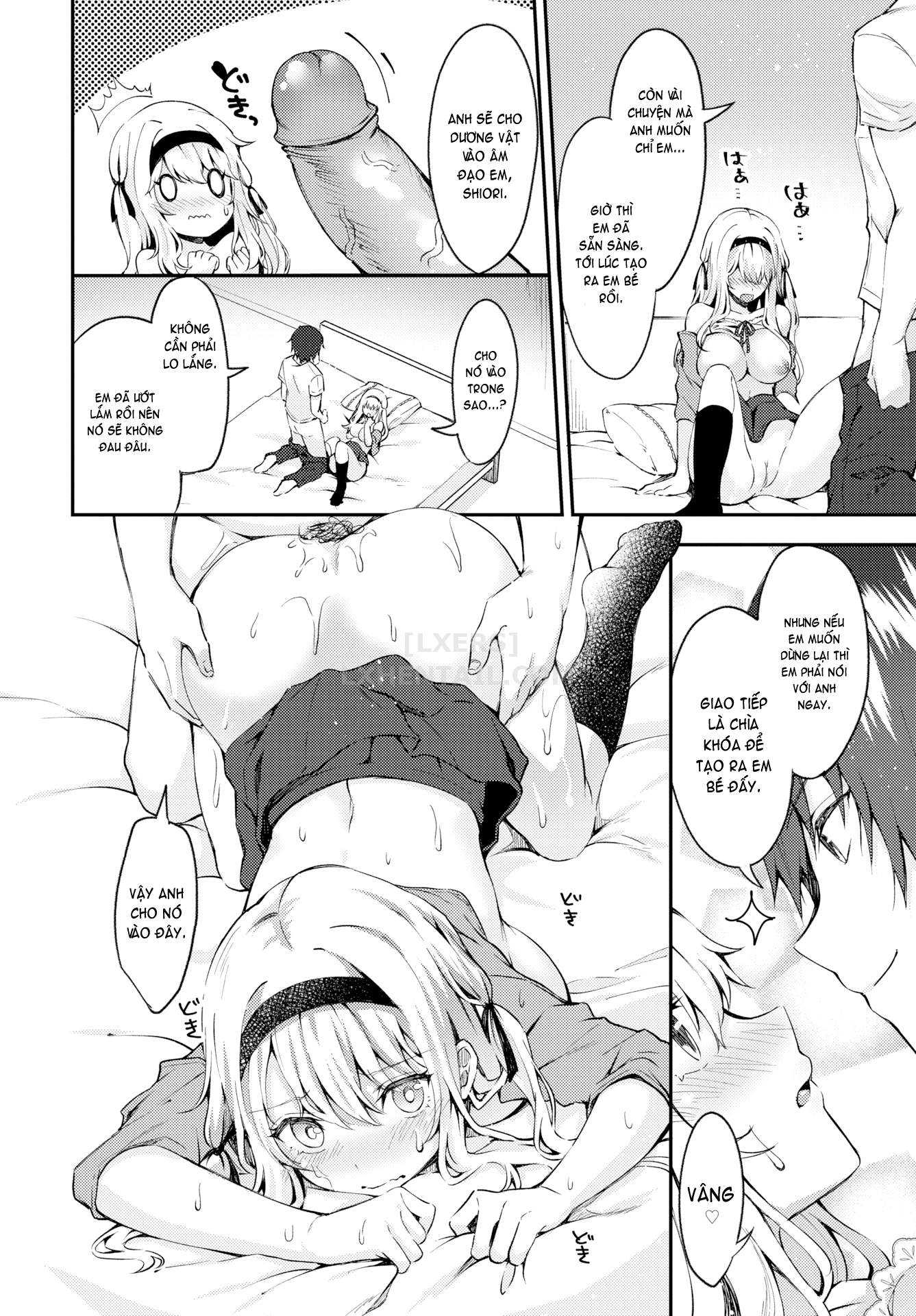 Đọc truyện hentai Teaching a Dumb Girl How to Make Babies! - Oneshot