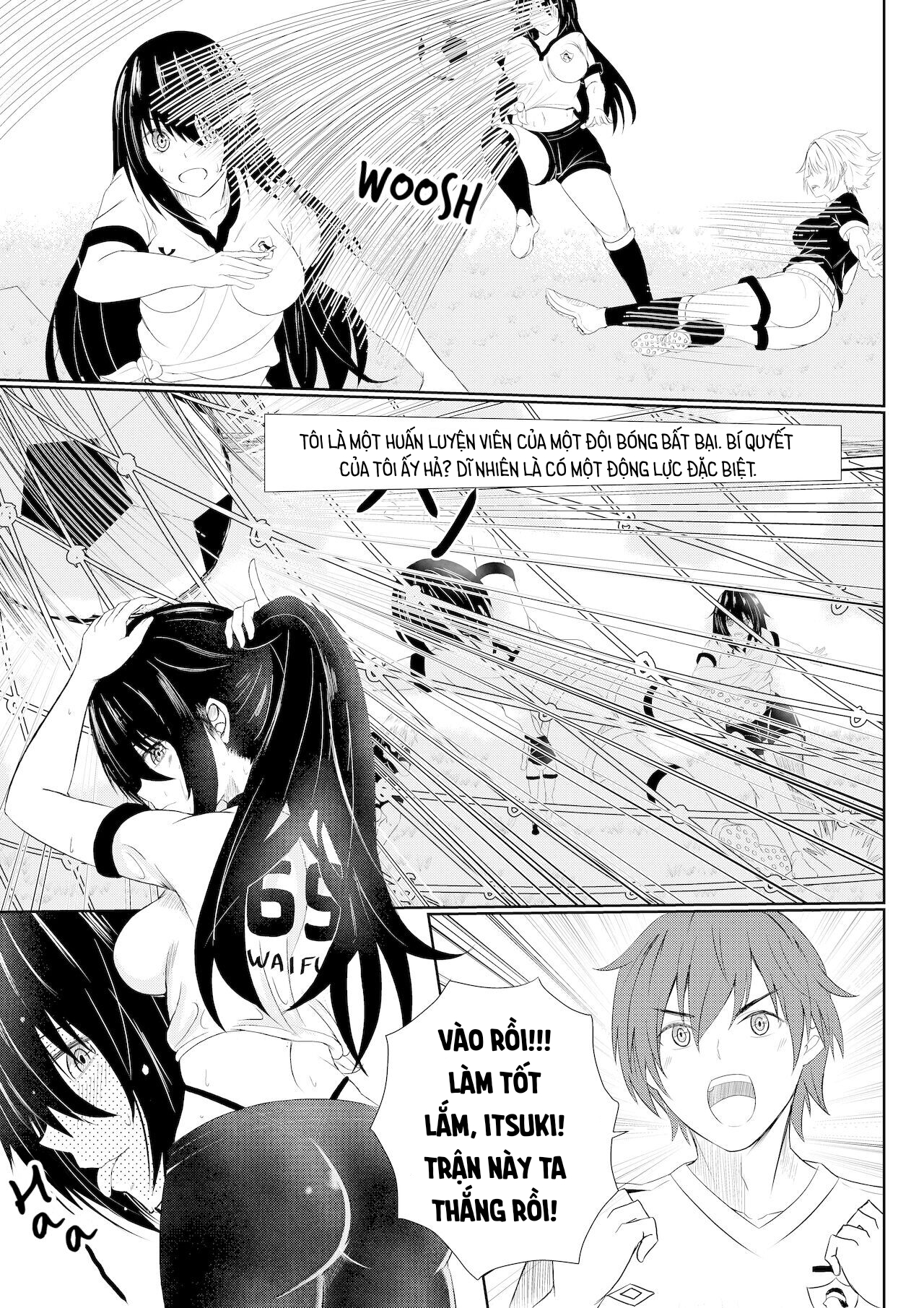 Đọc truyện hentai Đội bóng trong mơ. - Chap 1