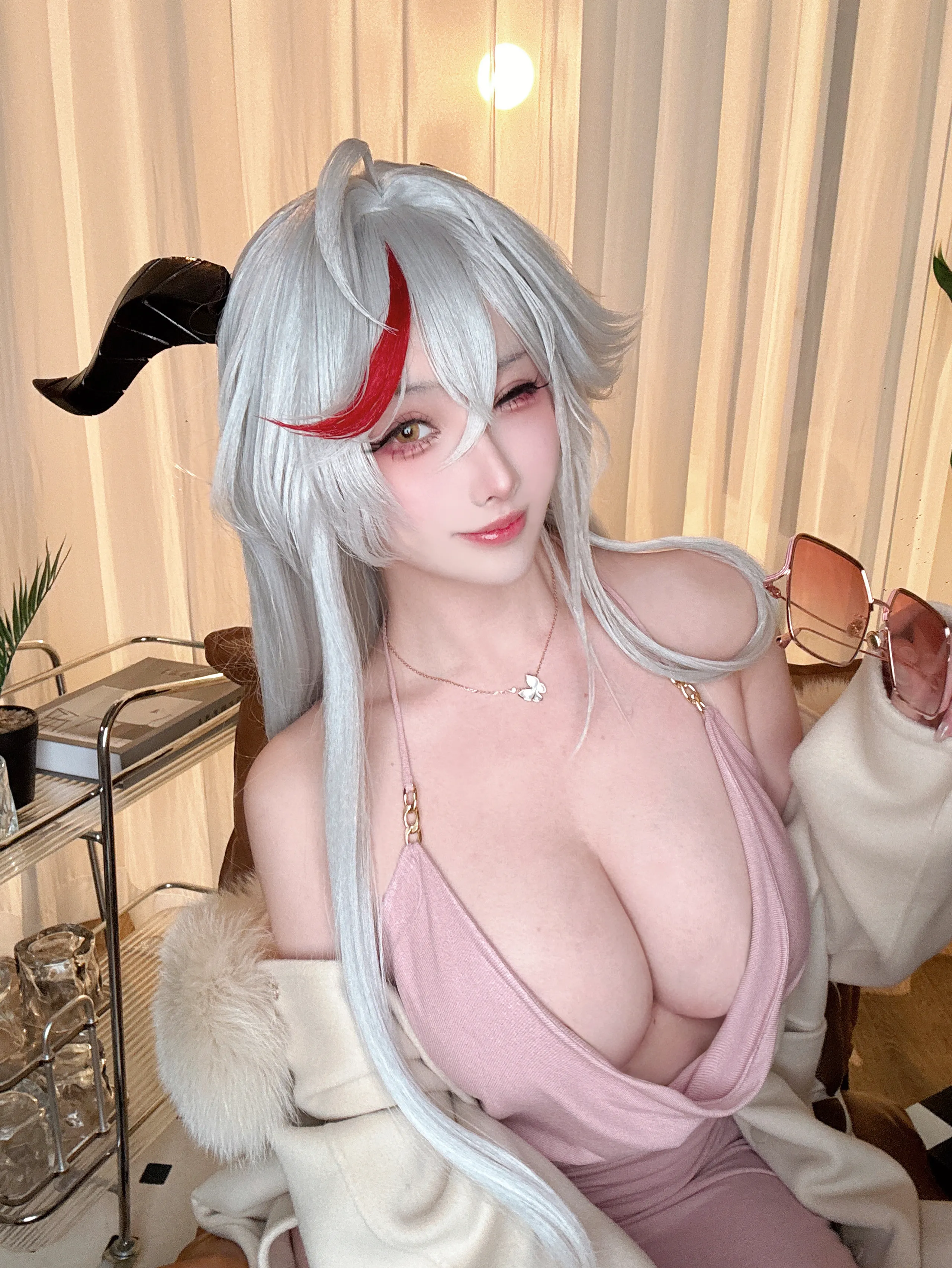 Đọc truyện hentai Tuyển tập Albums siêu phẩm Cosplay - Chap 1020 - Rioko Ryo Ryoko - Azur Lane Aegir Home Edition