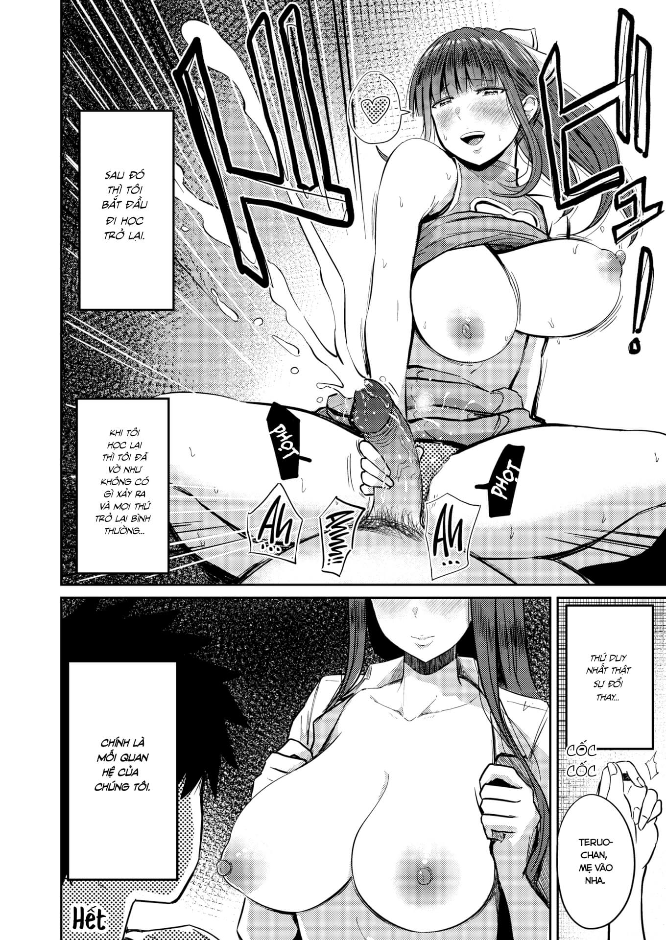 Đọc truyện hentai Tình Mẹ Bao La Như Dòng Sữa Bò (Series ngắn) - Chap 4: Người Mẹ Cổ Vũ Tôi