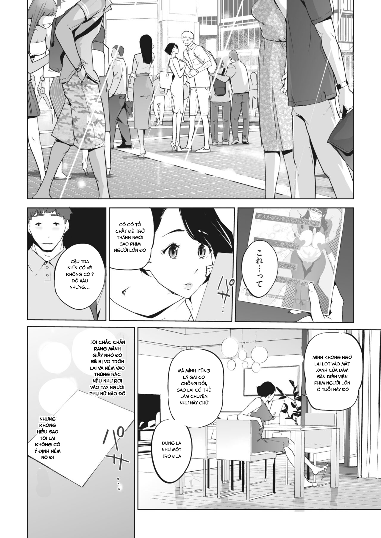 Đọc truyện hentai Dạo này nghe đâu ngành tiếp viên hàng không đang nổi nên làm chơi thôi - Chap 1