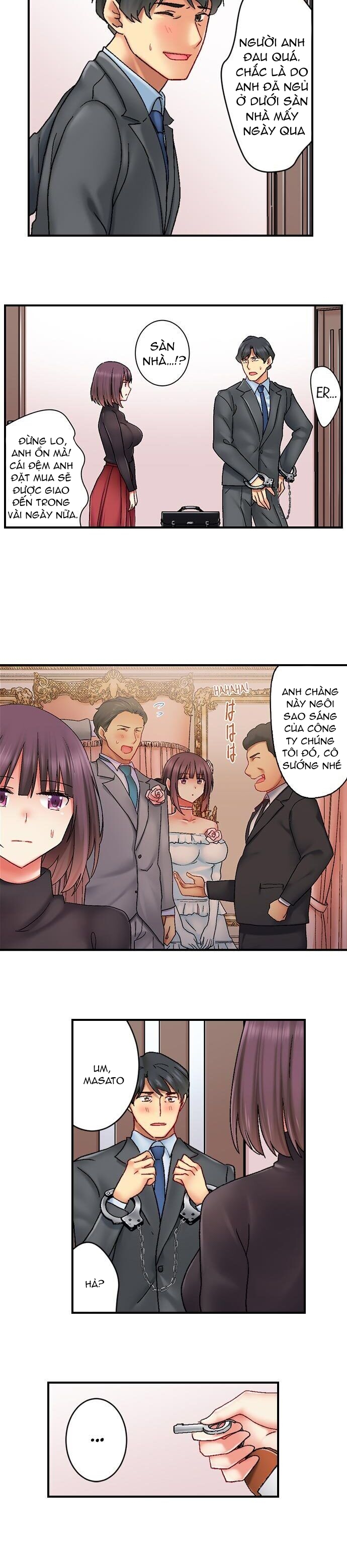 Đọc truyện hentai Cuộc sống của cặp đôi mới cưới - Chap 4: Ngủ chung