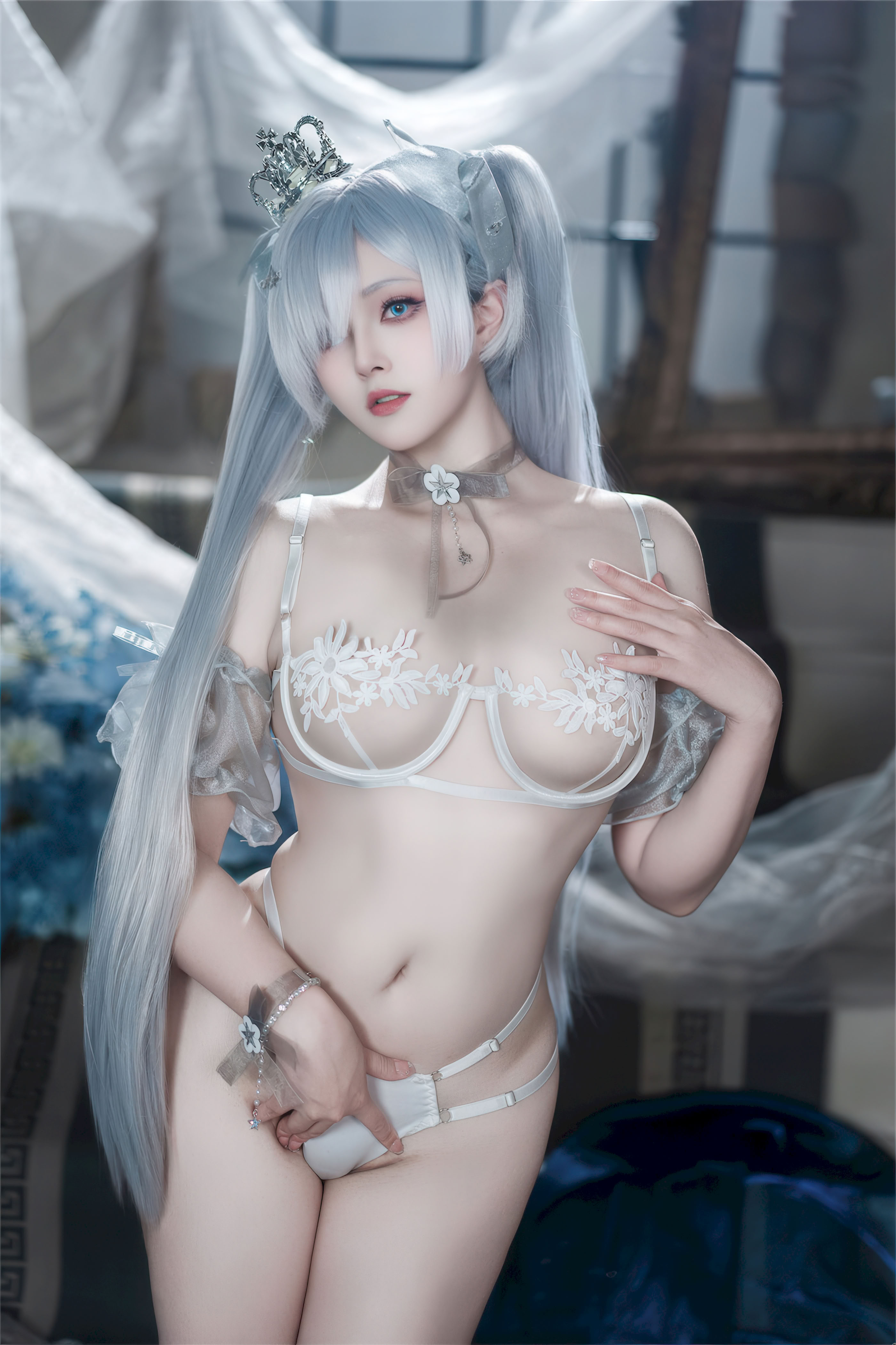 Đọc truyện hentai Tuyển tập Albums siêu phẩm Cosplay - Chap 1373 - Natsuko Natsuko - Cinderella