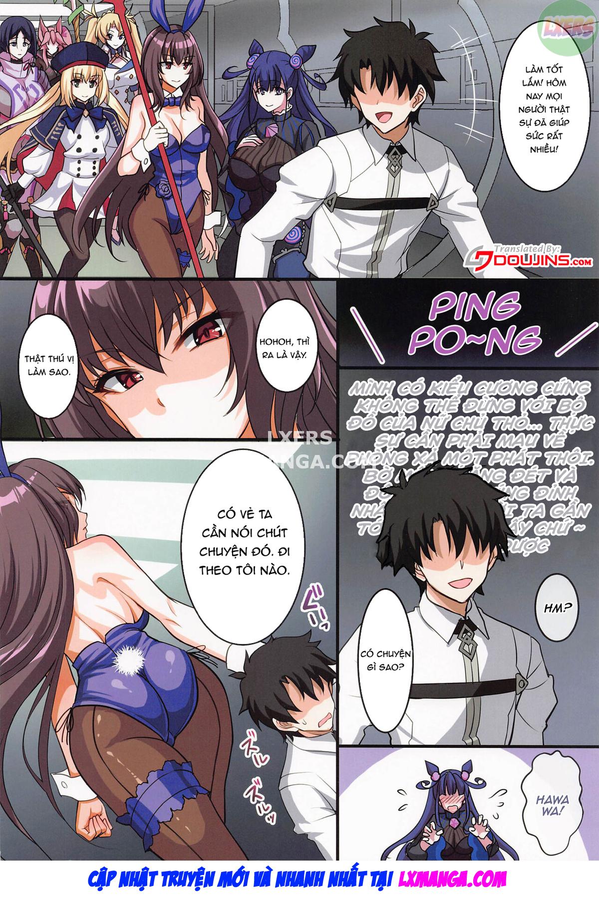Đọc truyện hentai Chúng tôi nghe nói bạn thích những cô gái thỏ - Oneshot