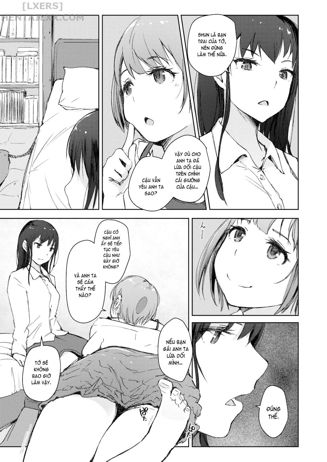 Đọc truyện hentai In My Girlfriend’s Room When I’m Not Around - Chap 2