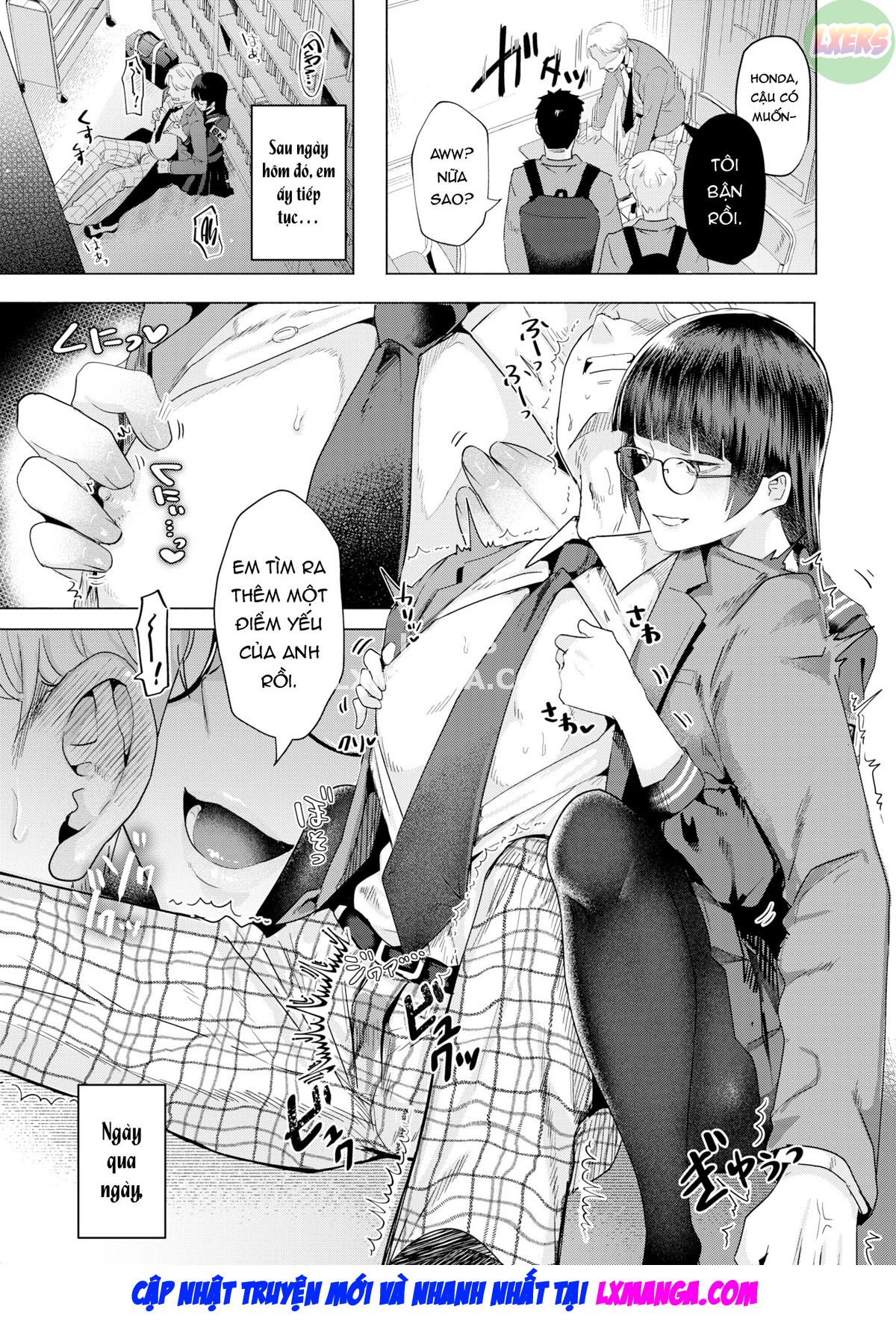 Đọc truyện hentai Vết bẩn thư viện - Oneshot