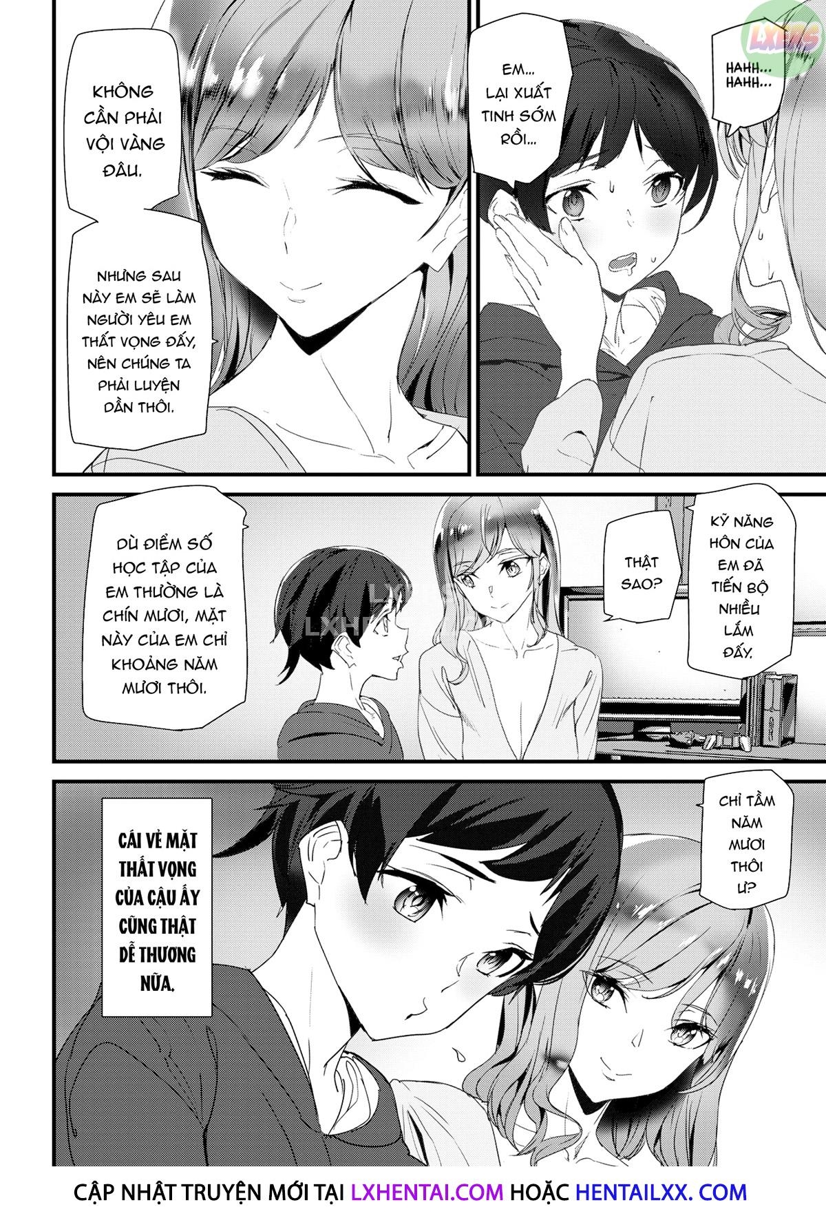 Đọc truyện hentai Tình yêu với việc học - Oneshot