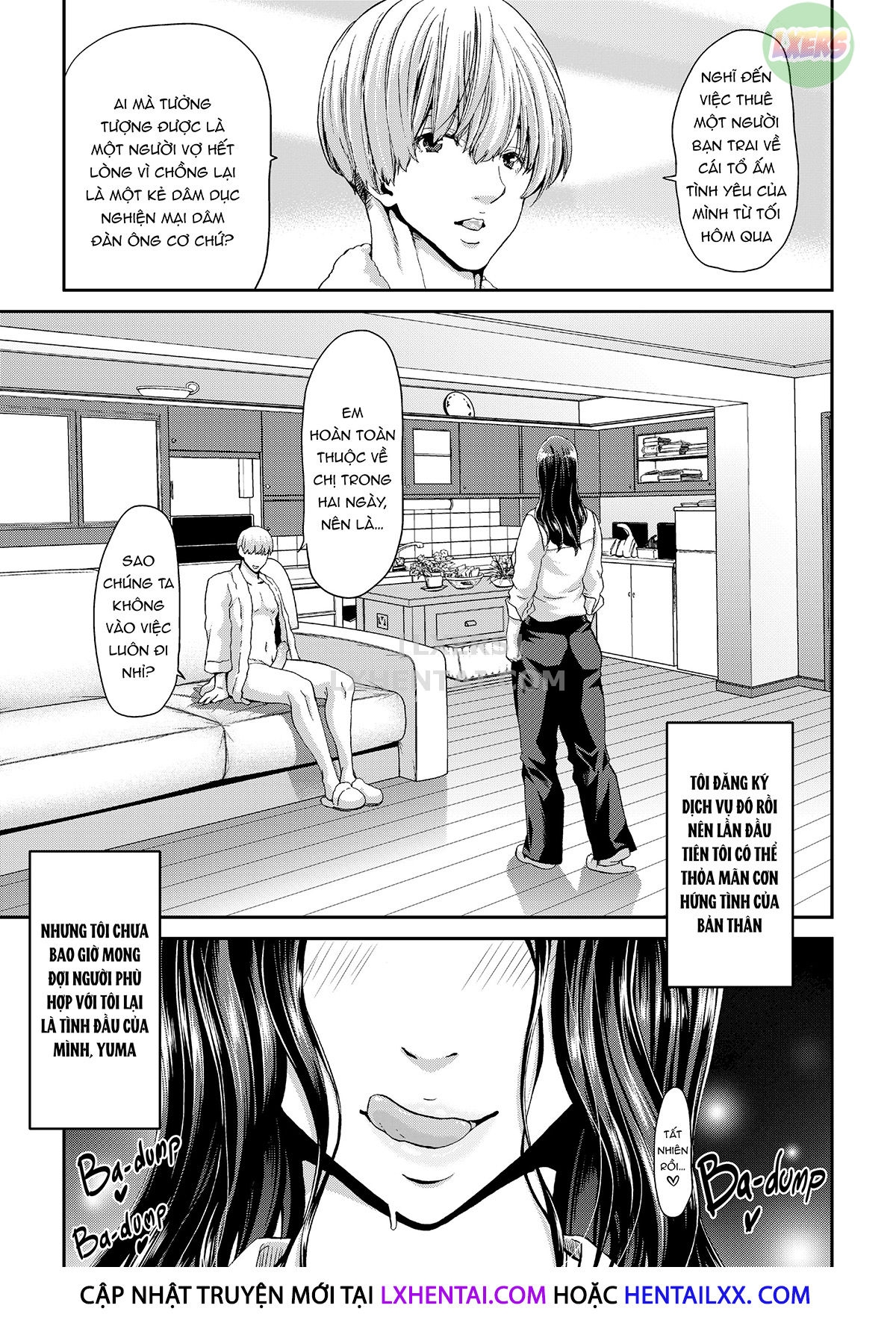 Đọc truyện hentai Cặc cho thuê: Chị em nhà Akiyama - Chap 1