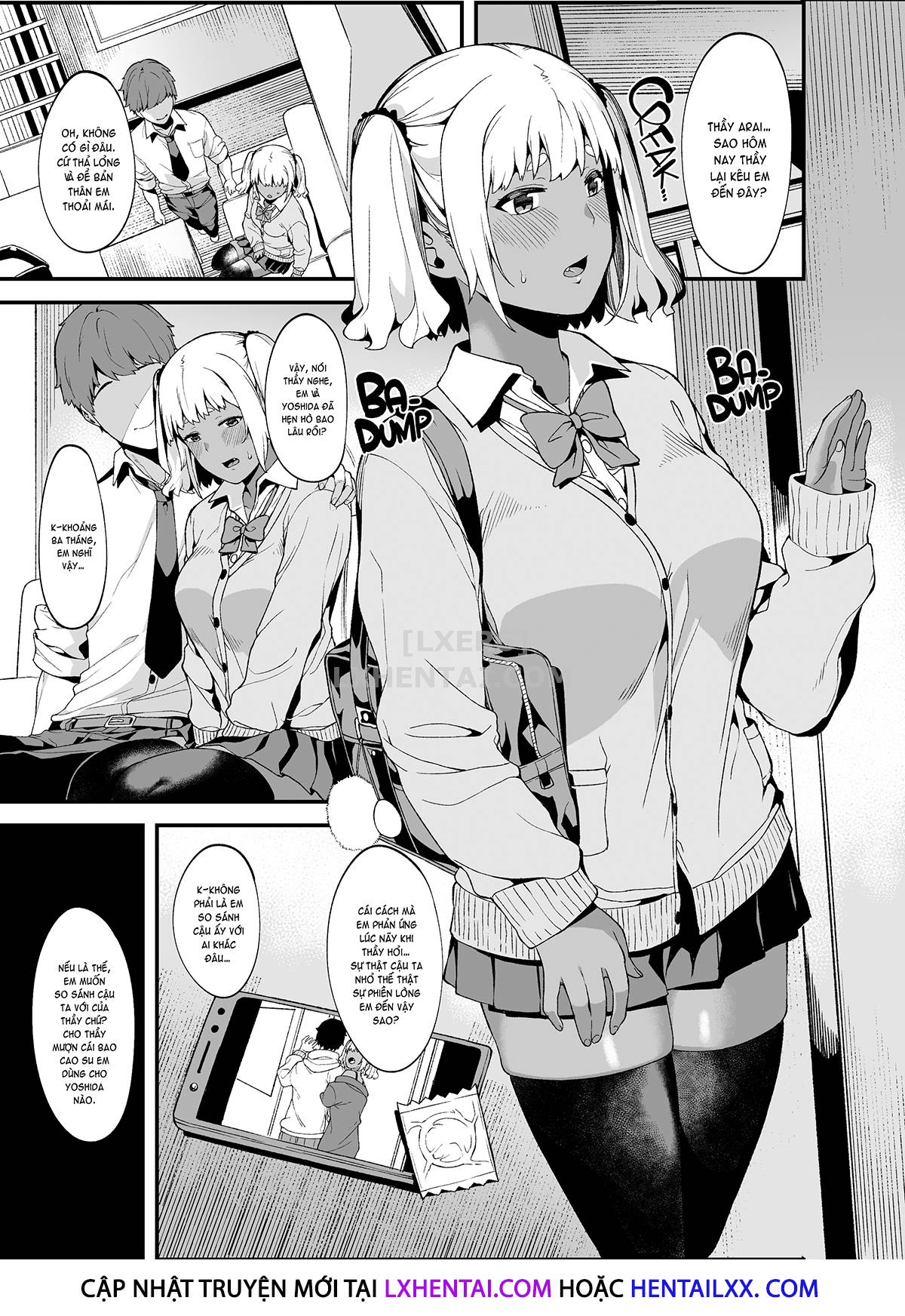 Đọc truyện hentai Heart for Boyfriend; Body for Teacher - Oneshot
