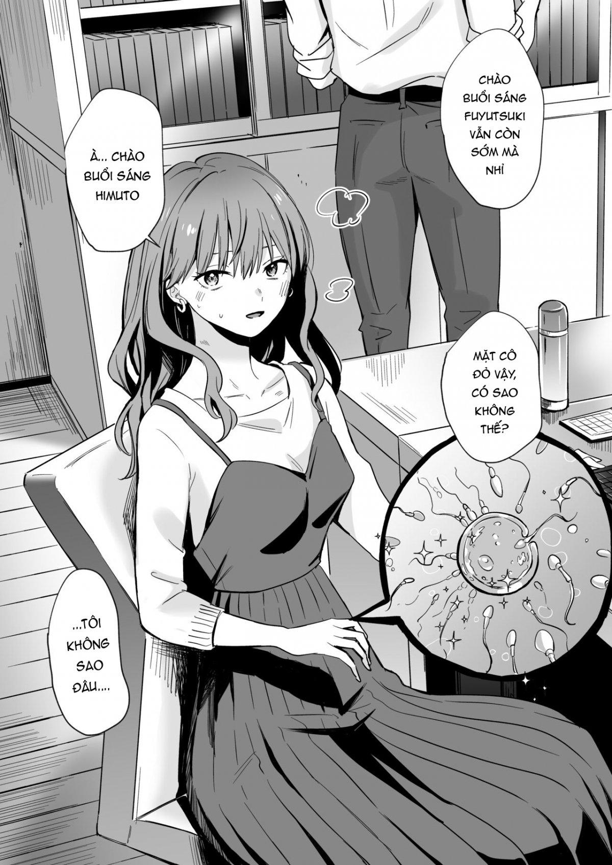Đọc truyện hentai Cool na Douryou Joshi-san no Kotobuki Taisha - Oneshot