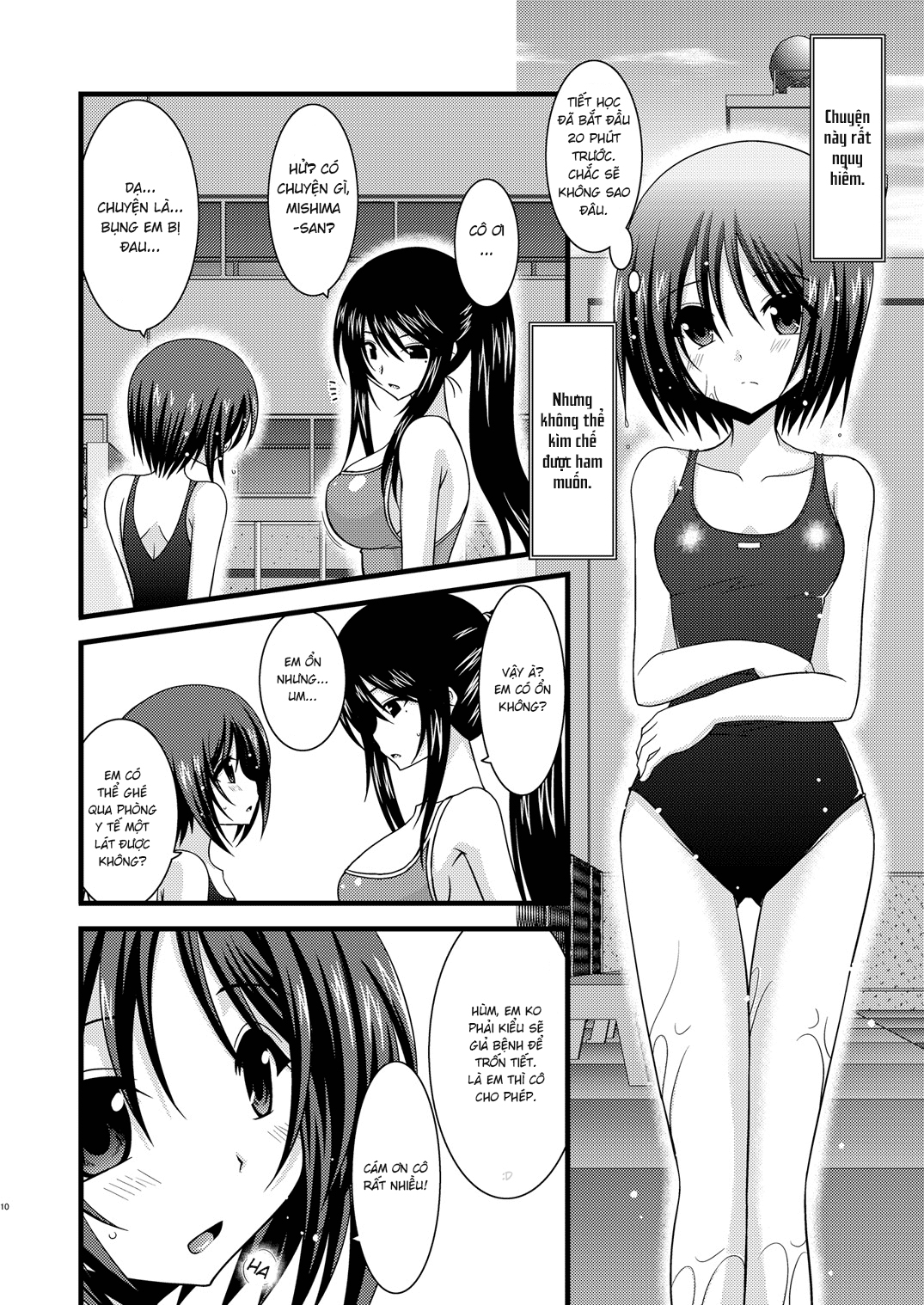 Đọc truyện hentai Cô gái thích khoả thân - Chap 3