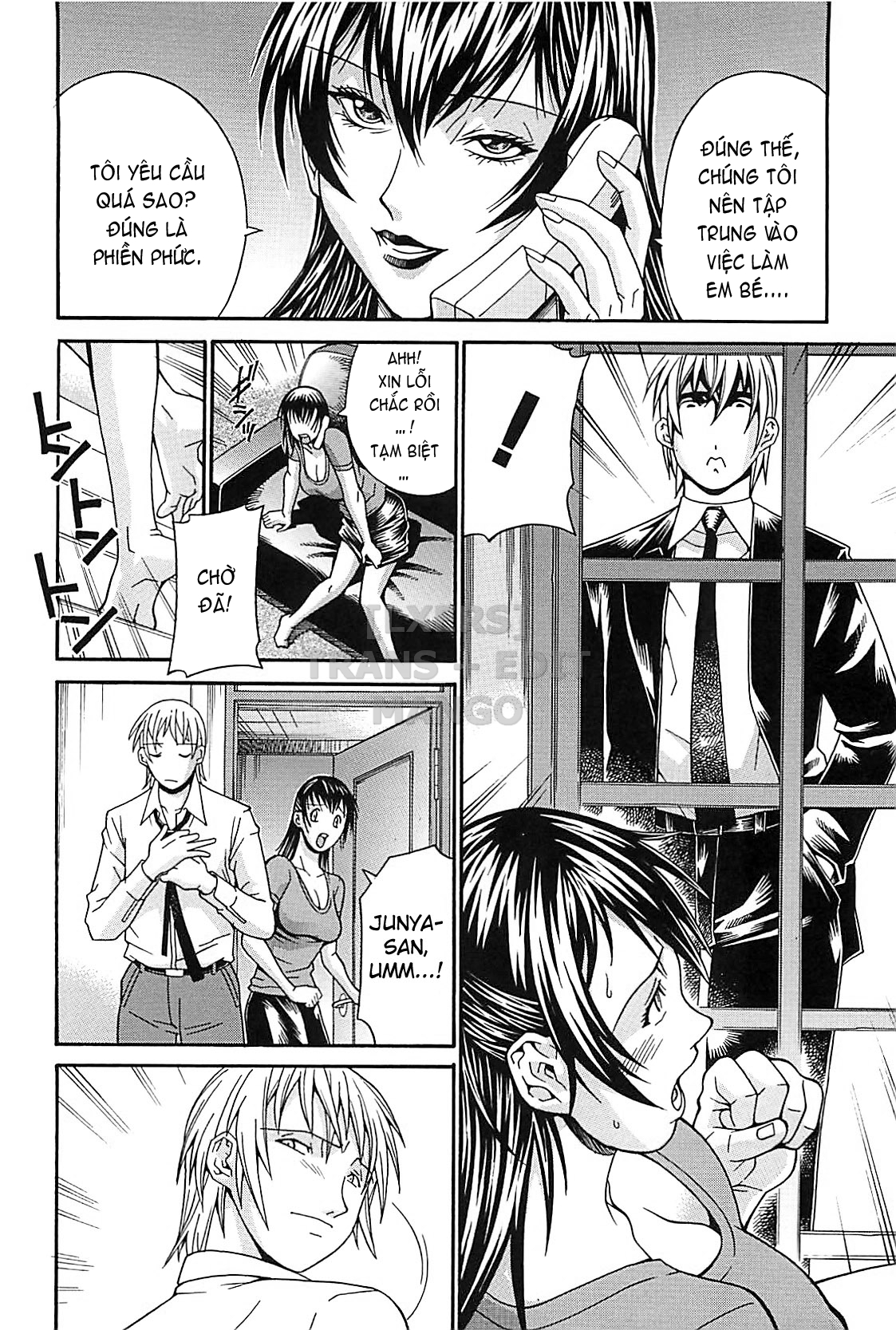 Đọc truyện hentai Vợ dâm - Chap 4