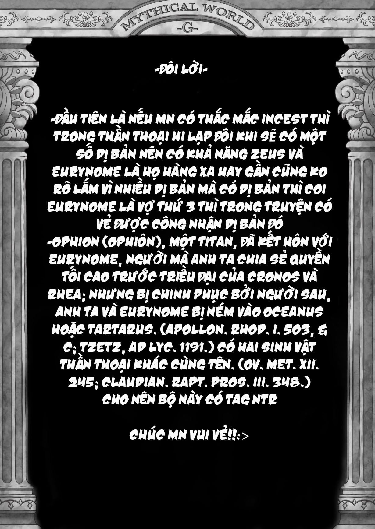 Đọc truyện hentai sự trả ơn của thần zeus - Chap 1 - cập nhật thêm 1 chút