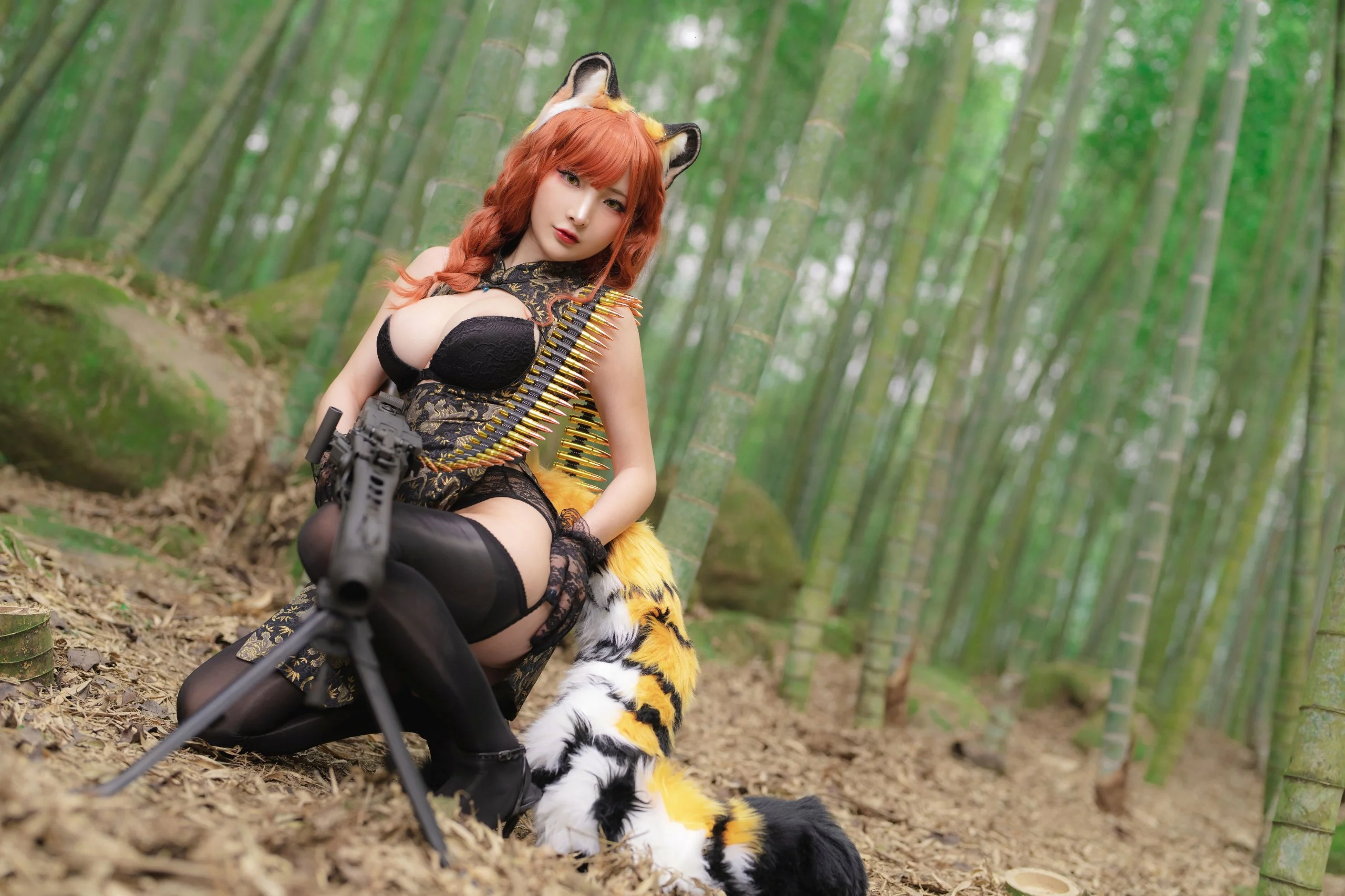 Đọc truyện hentai Tuyển tập Albums siêu phẩm Cosplay - Chap 641 - [Fantasy Factory] Tiger CheongSam