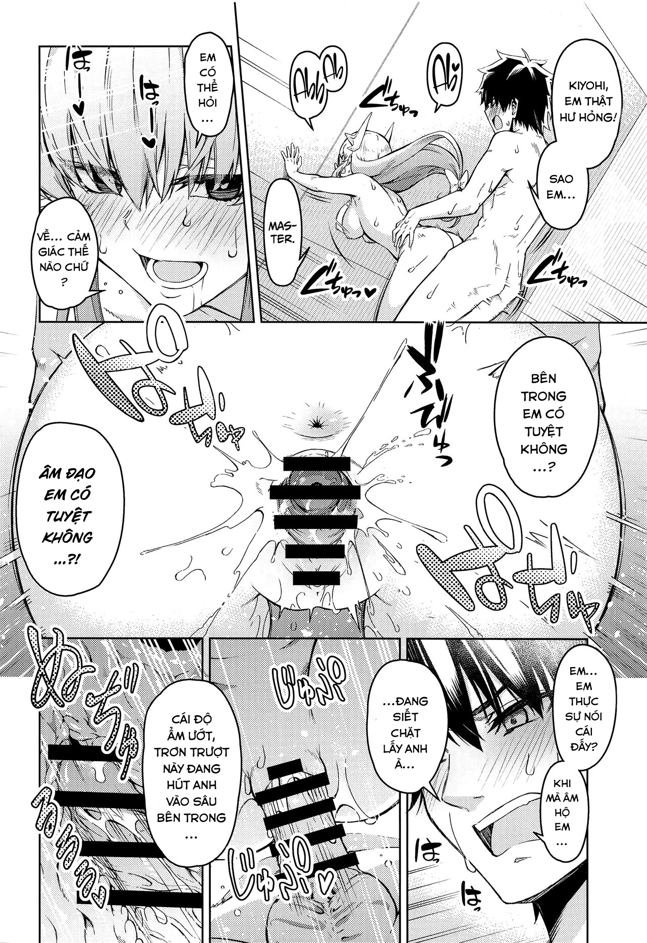 Đọc truyện hentai Ah, Master, thành thật nào ♡ - Oneshot