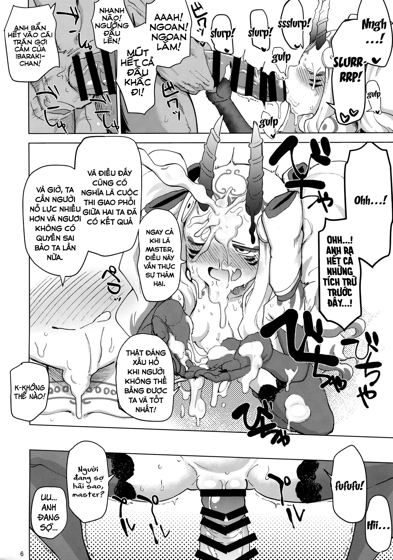 Đọc truyện hentai Dùng quyền lực của Master để địt Ibaraki - Oneshot