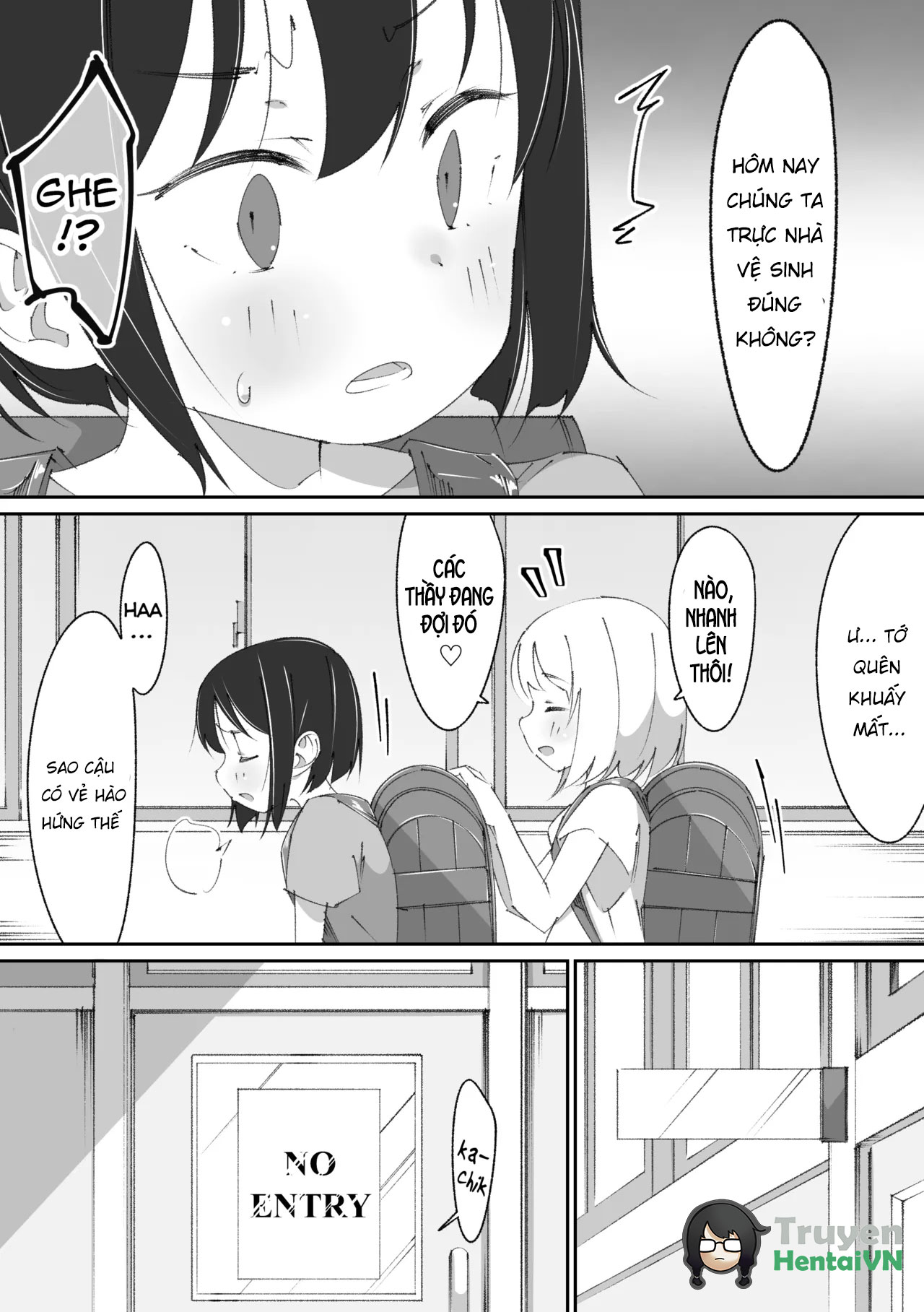 Đọc truyện hentai Houkago Toilet Touban - Oneshot